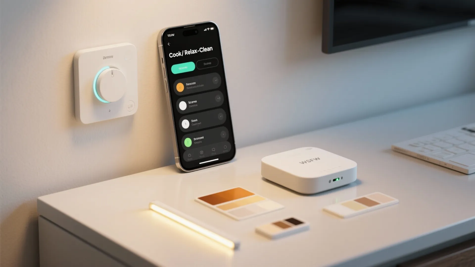 5. Smart controls and scene setting