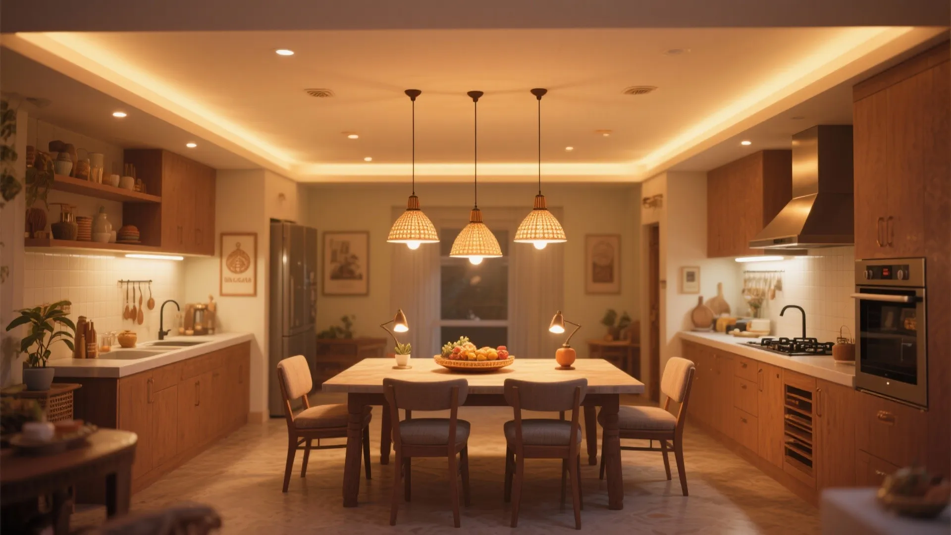 Smart lighting layers