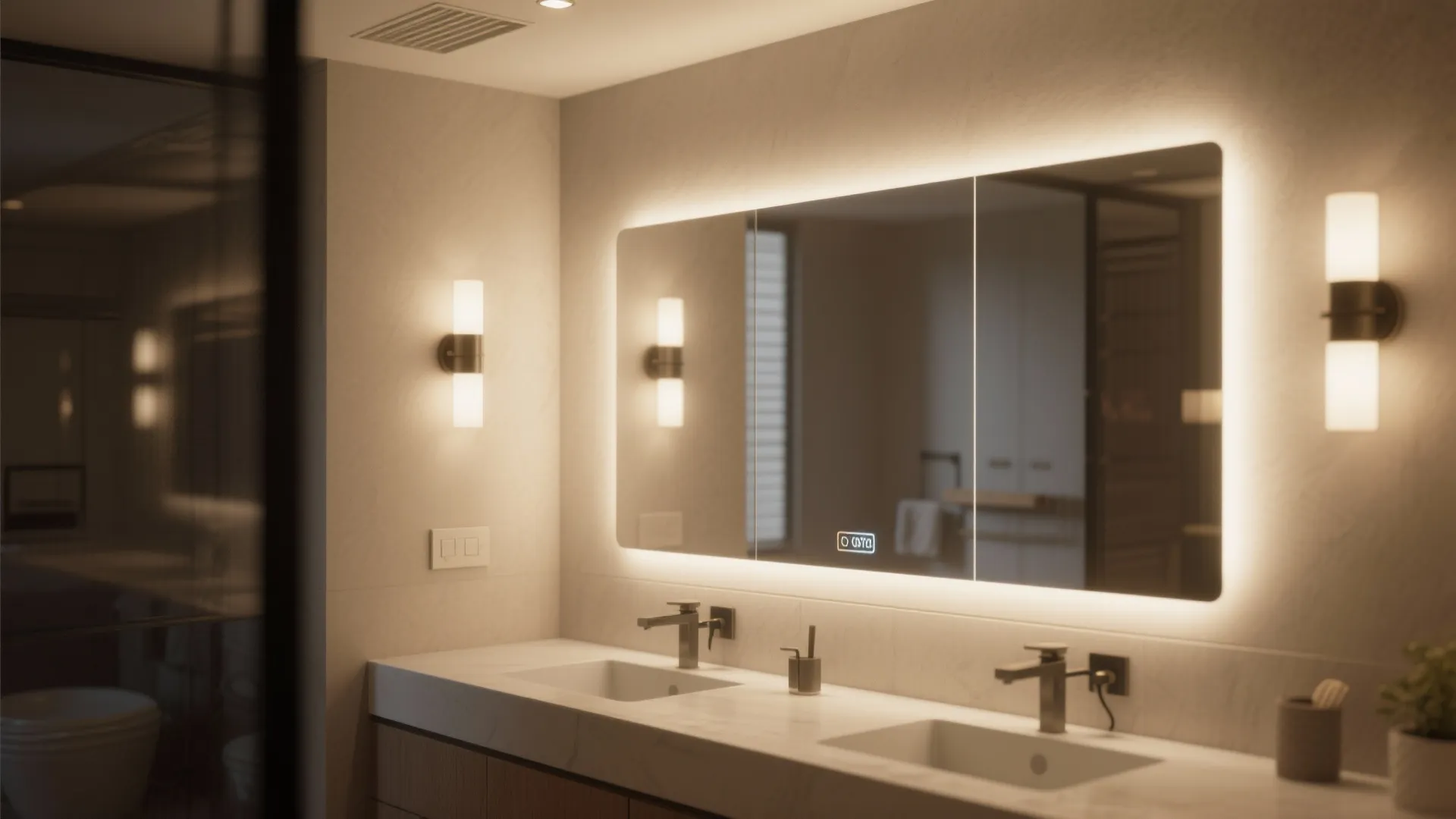 5. Smart Lighting and Mirror Solutions