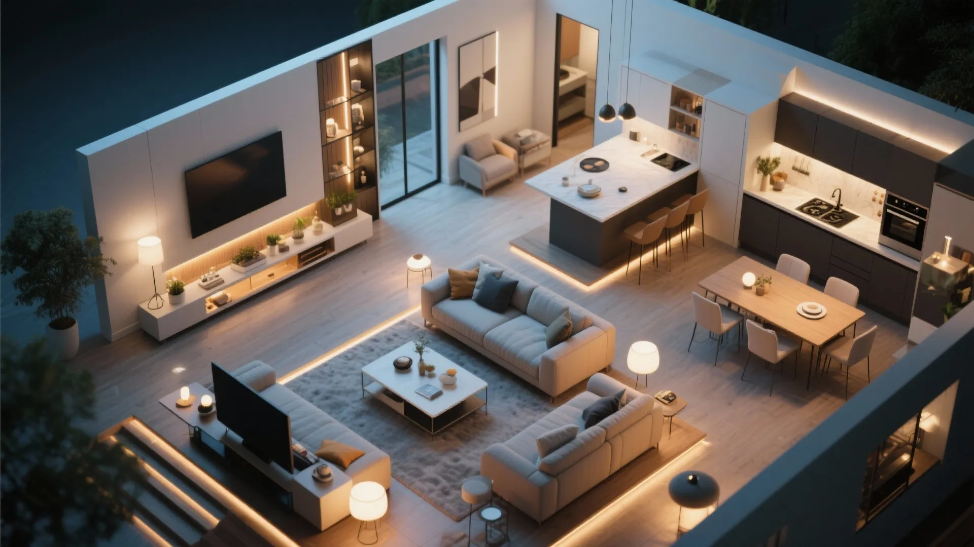 7. Smart Lighting Systems