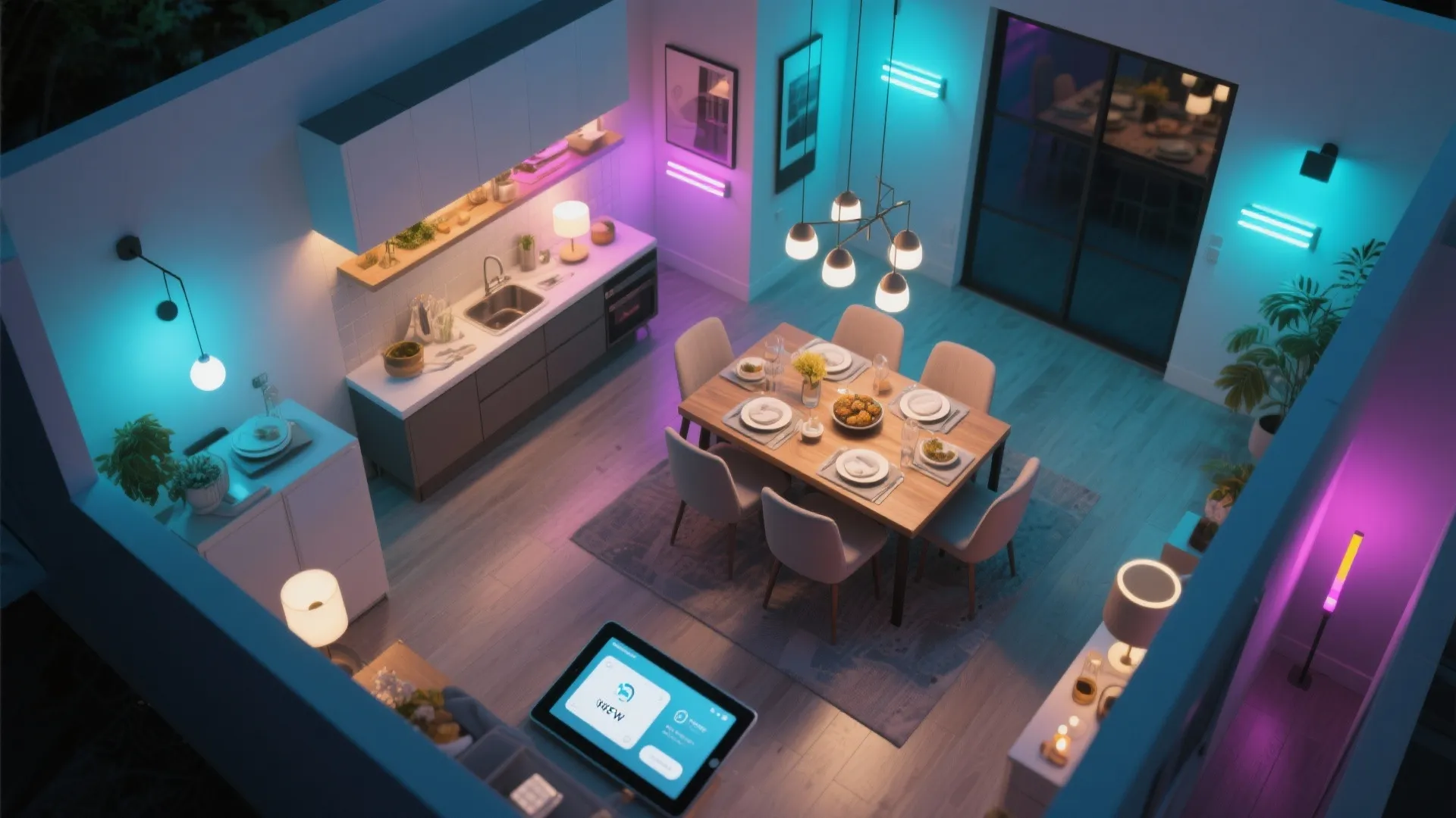 10. Smart Lighting Systems