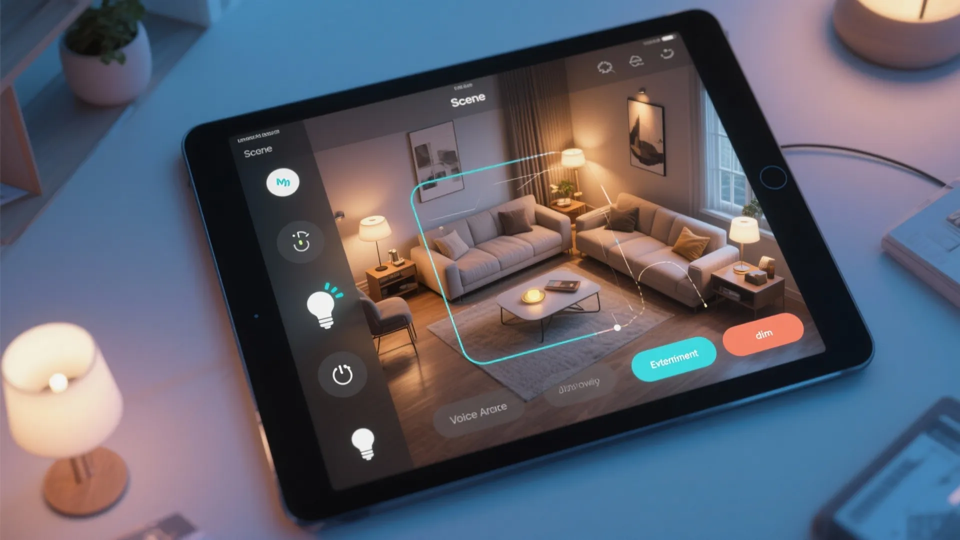 5. Smart Layer Control: Scenes and Voice Integration