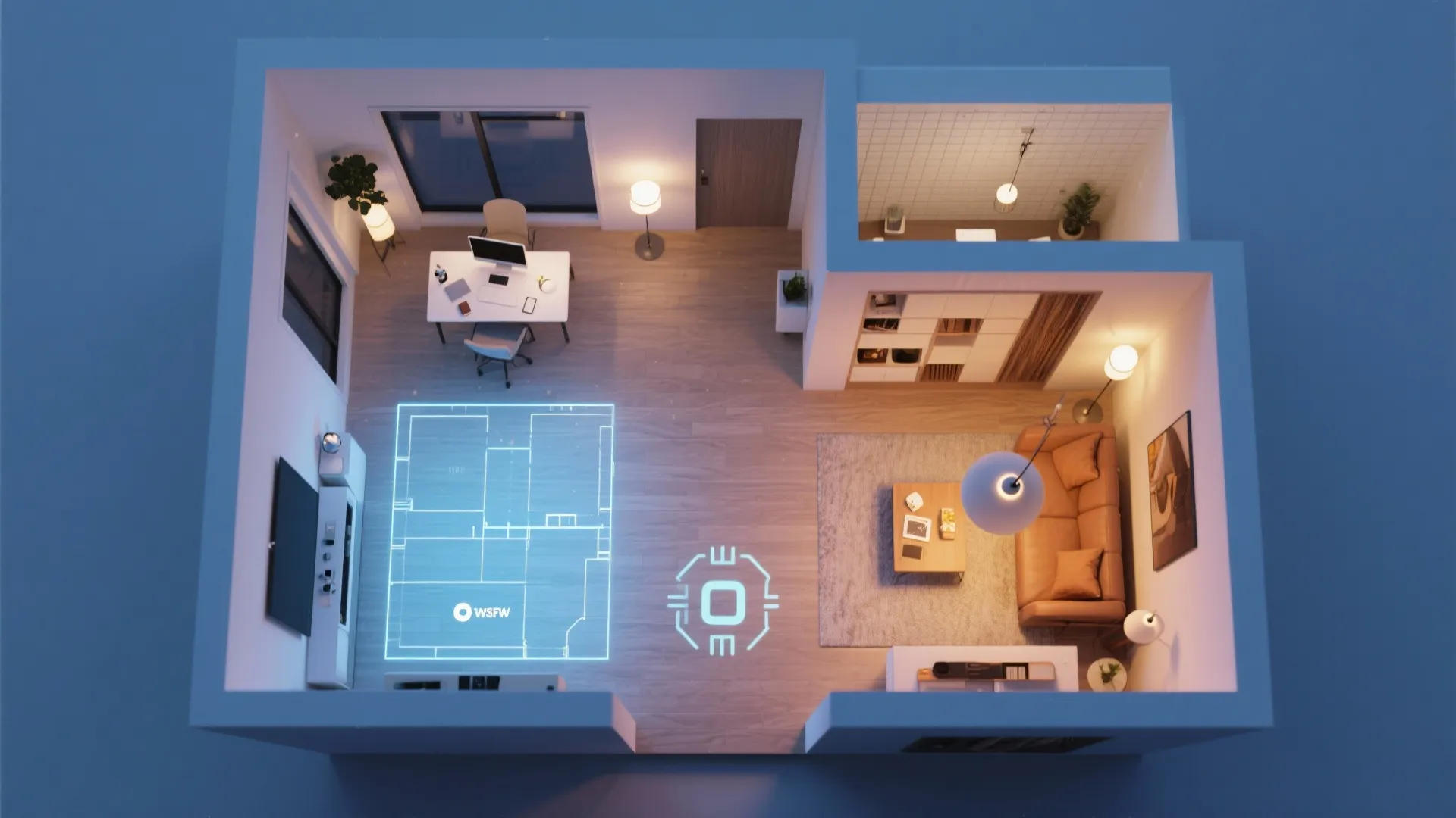 5. Smart Lighting Scenes and Tunable LEDs