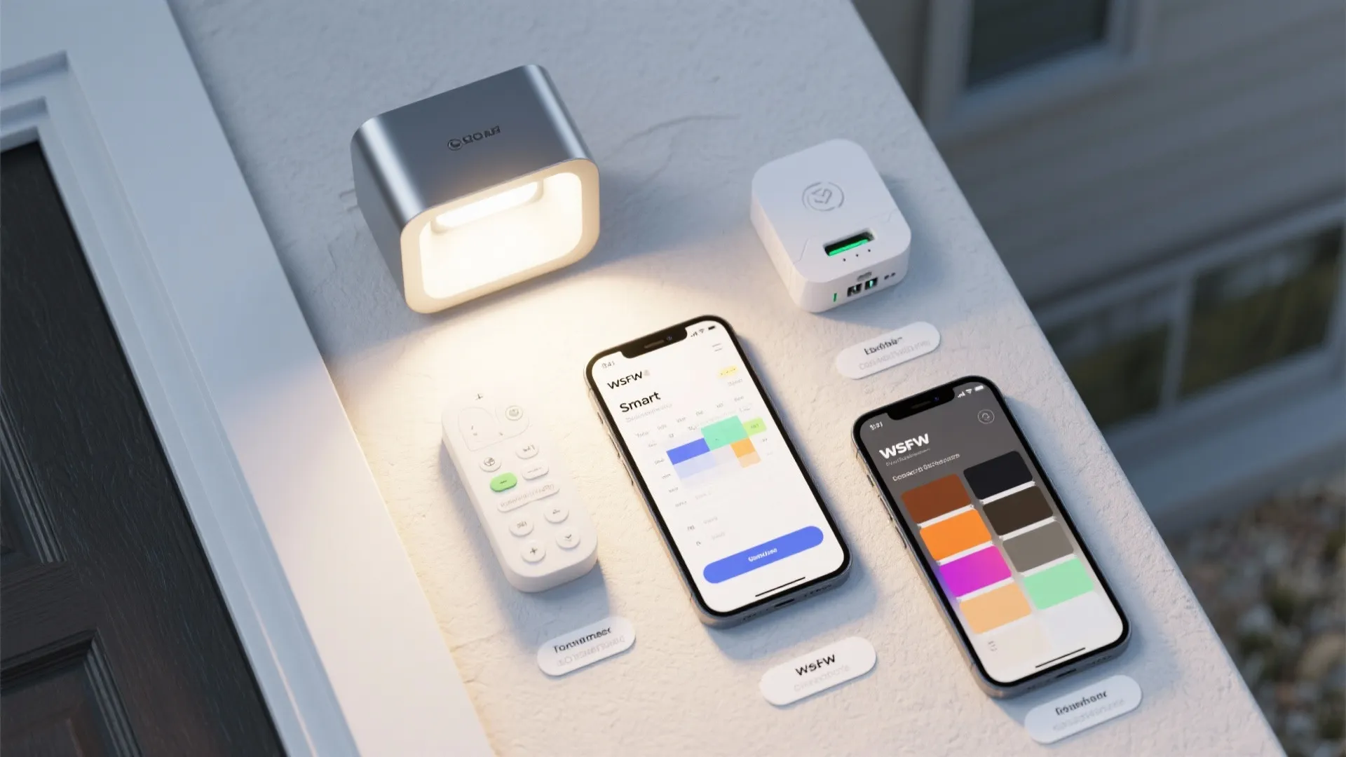 5. Integrated Smart Lights for Convenience