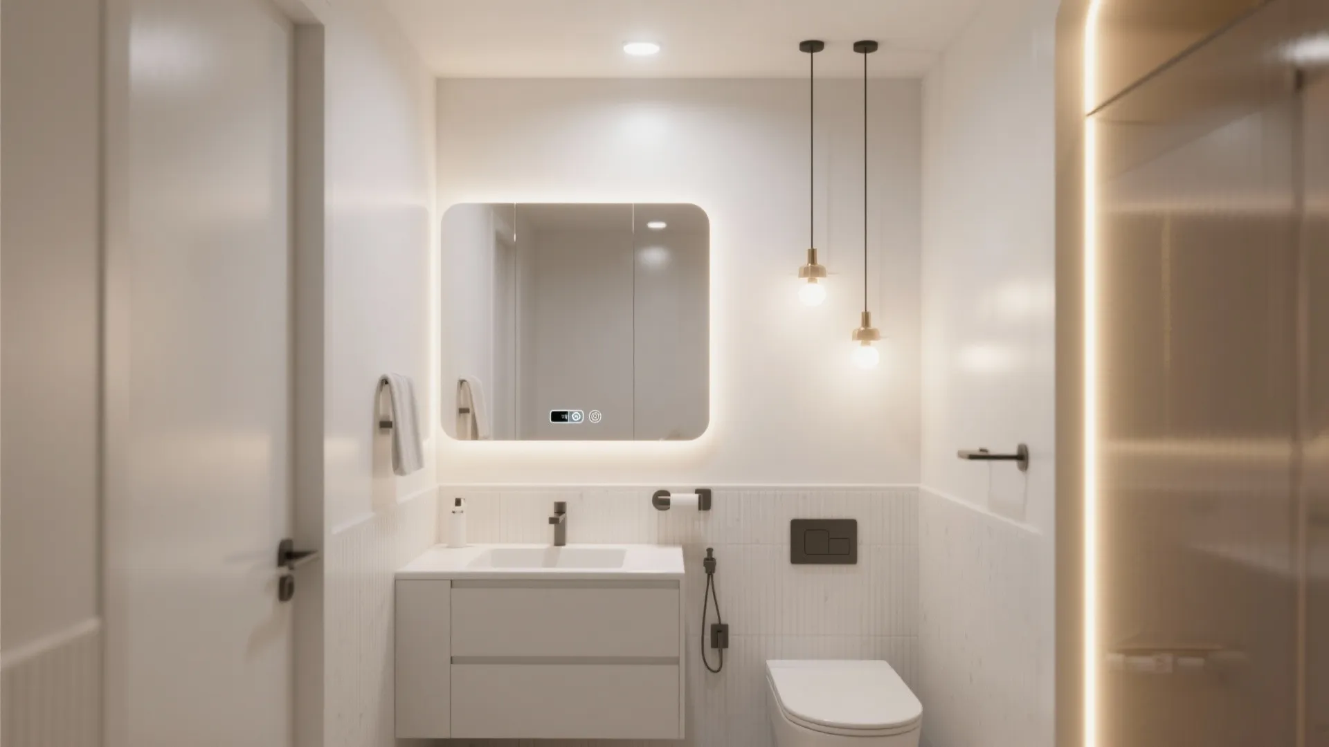5. Smart Lighting and Mirrors