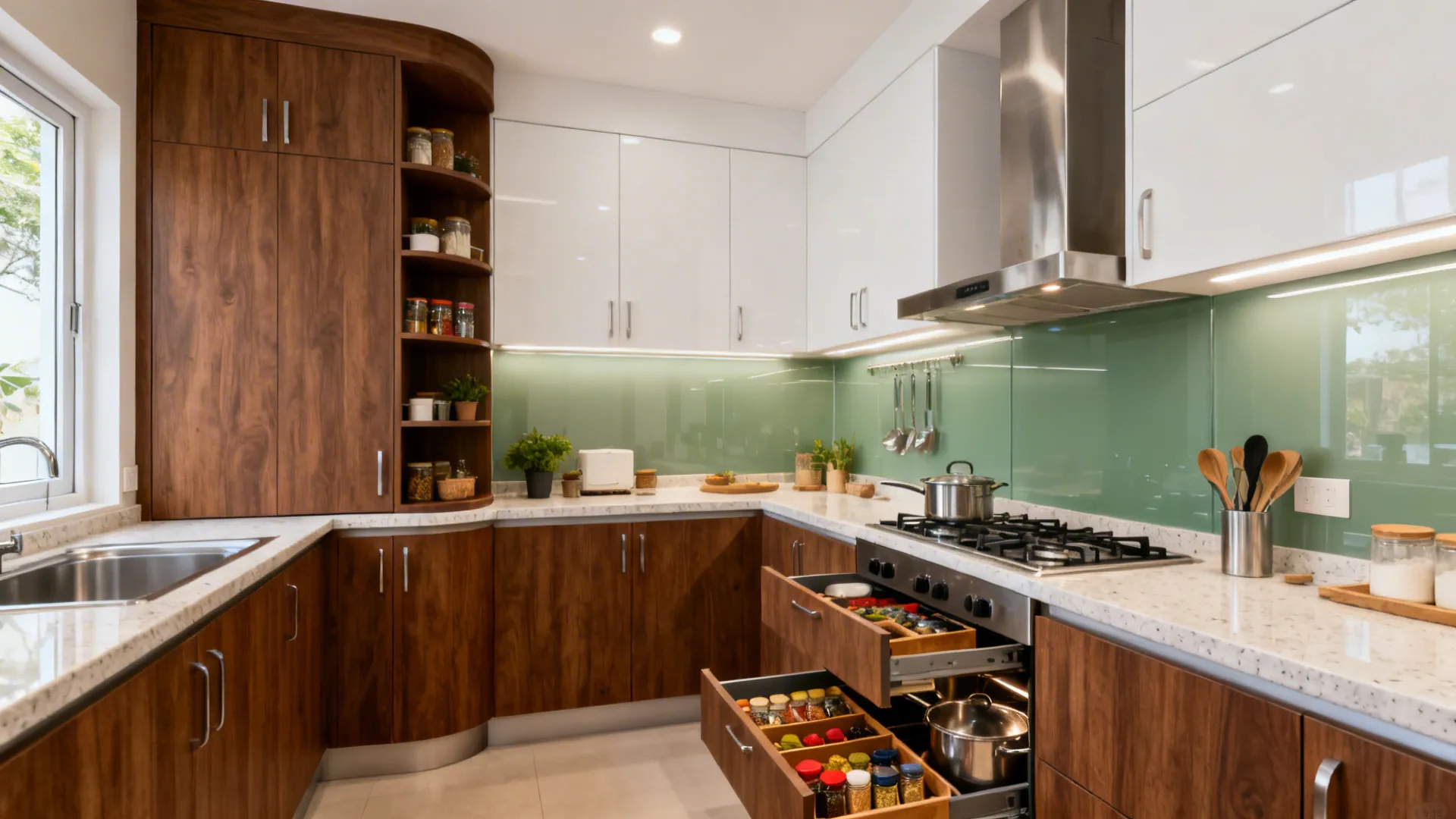 5 Hettich Modular Kitchen Design Ideas in India: A senior interior designer’s take on small-space, Hettich-powered modular kitchens that actually work