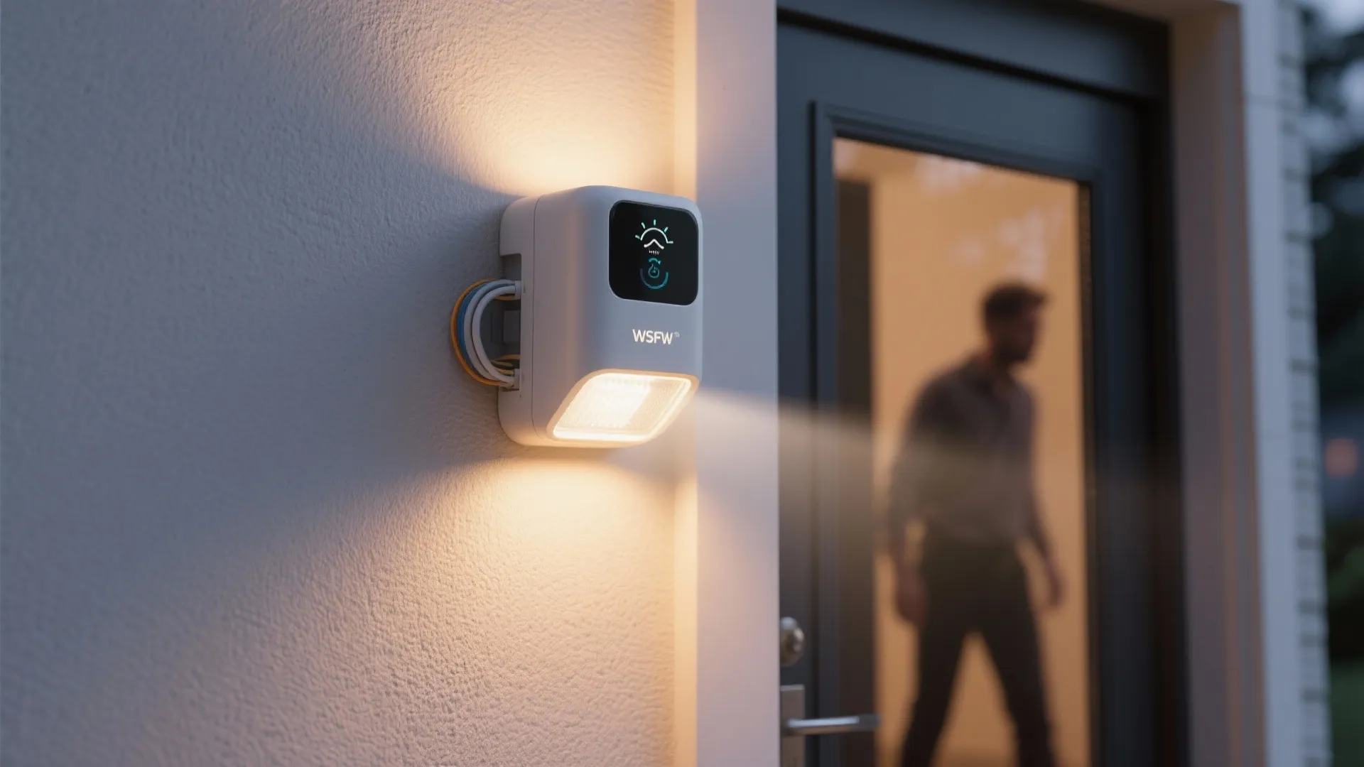 5. Smart, motion-aware wall lights