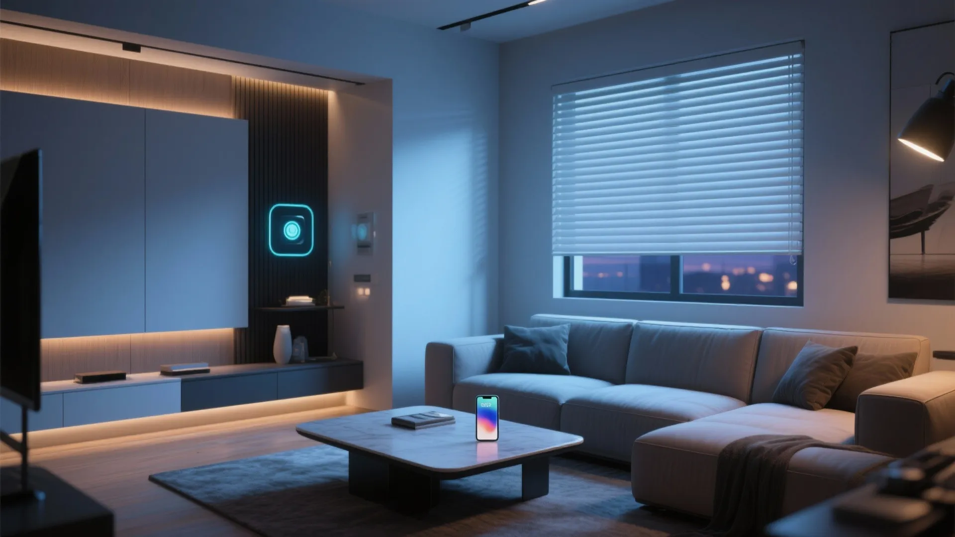 5. Smart Motorized Blinds