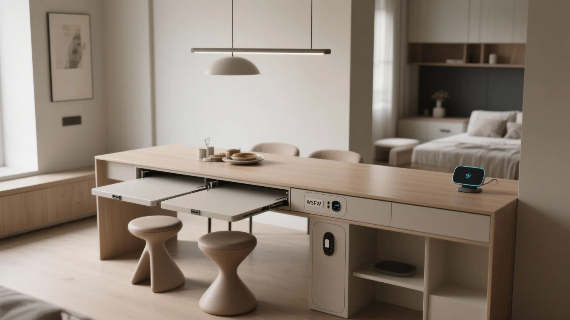 5. Smart Minimalism with Multipurpose Pieces