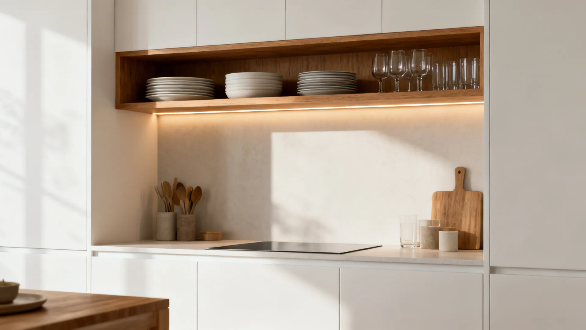 Open Shelves Done Smart (Only Where They Shine)