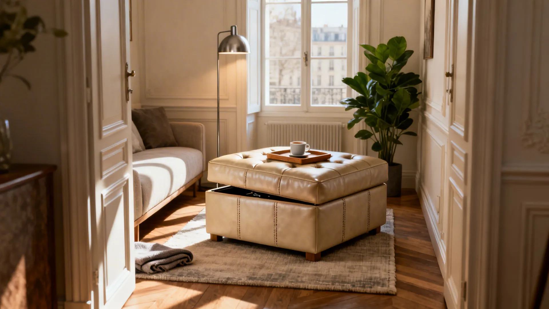 5 Ottoman Ideas for Small Living Rooms