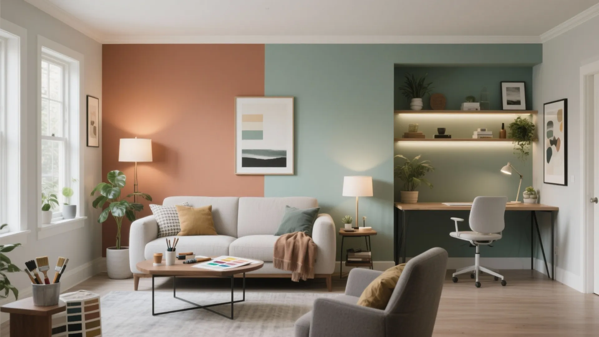 DIY Ideas for Painting Walls: Transform Any Space Easily: 1 Minute to Discover Creative Techniques for Painting Walls Yourself