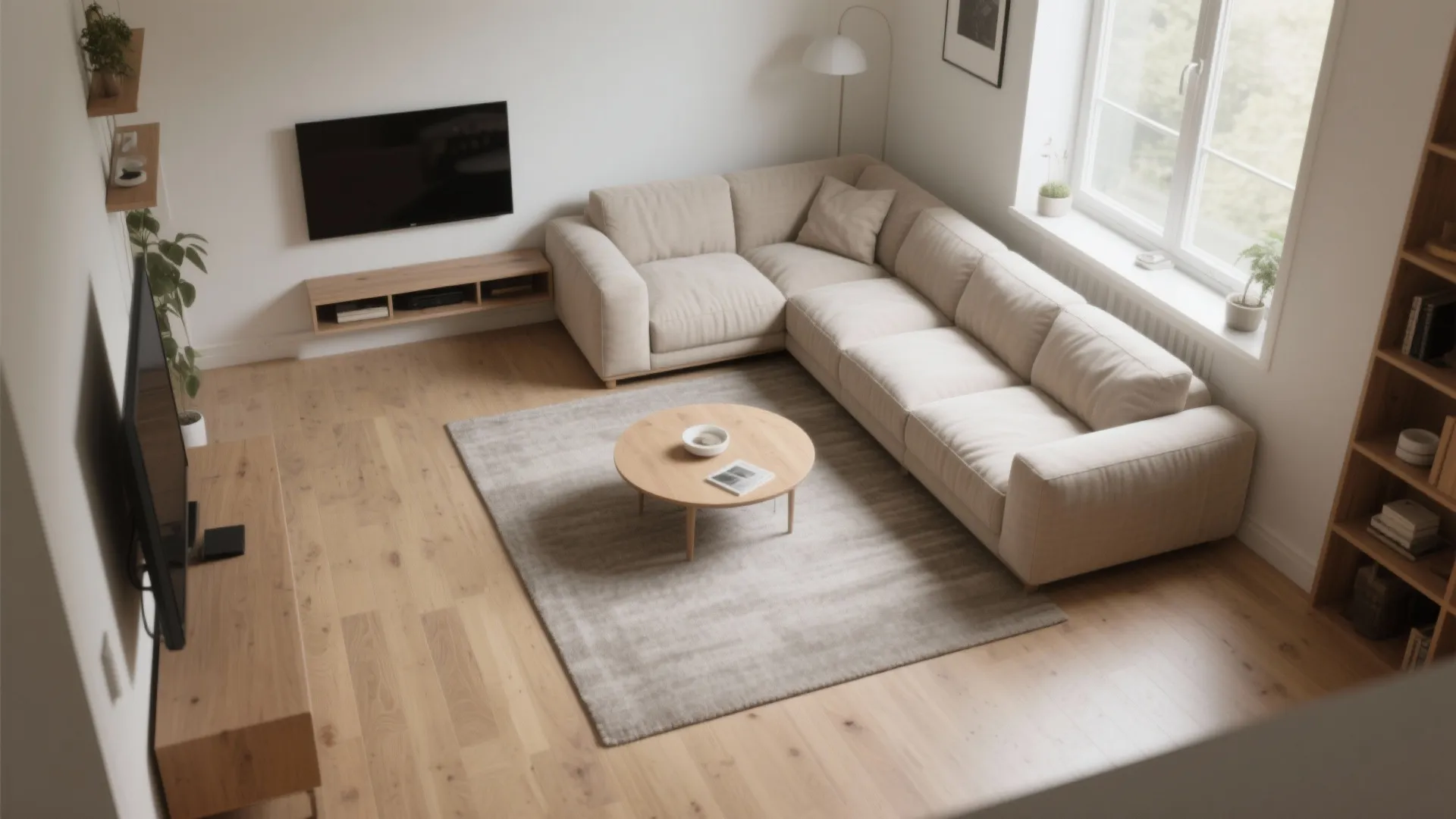 Smart placement for flow and sight lines