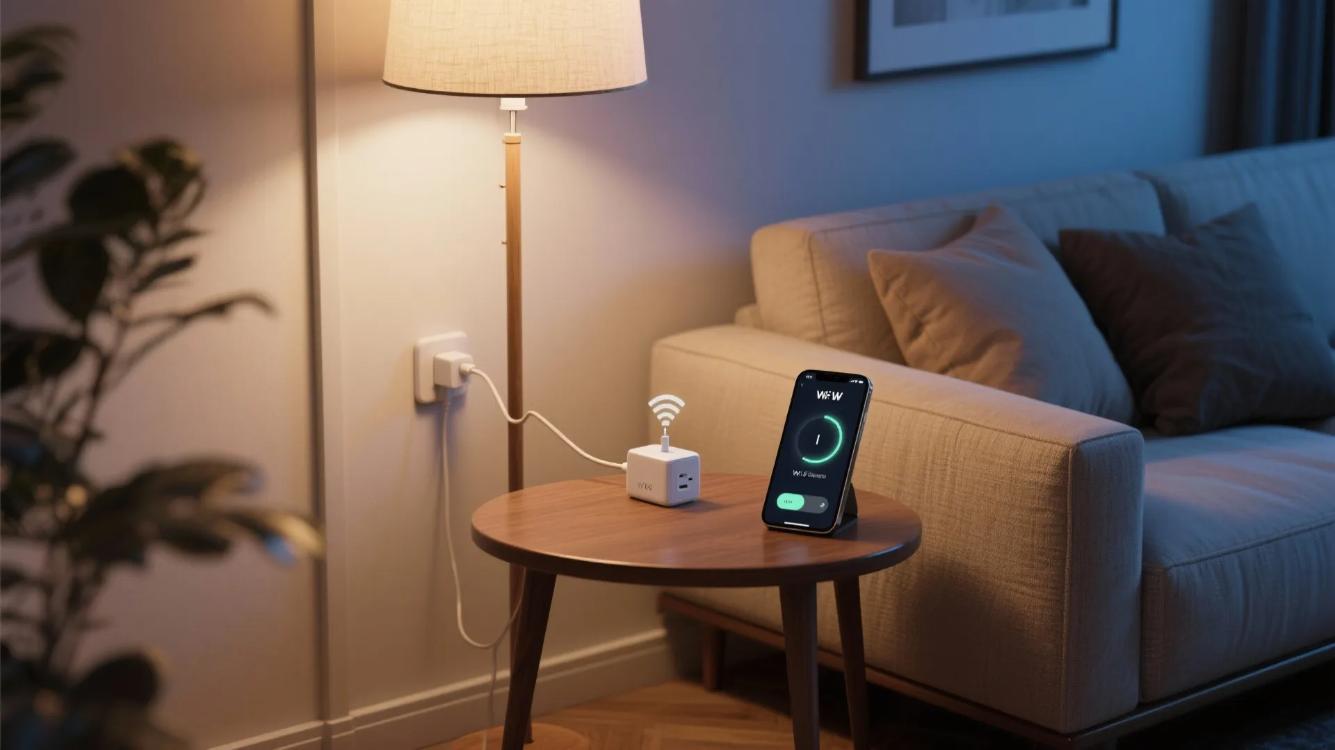 4. Smart plug lamps and floor lamps