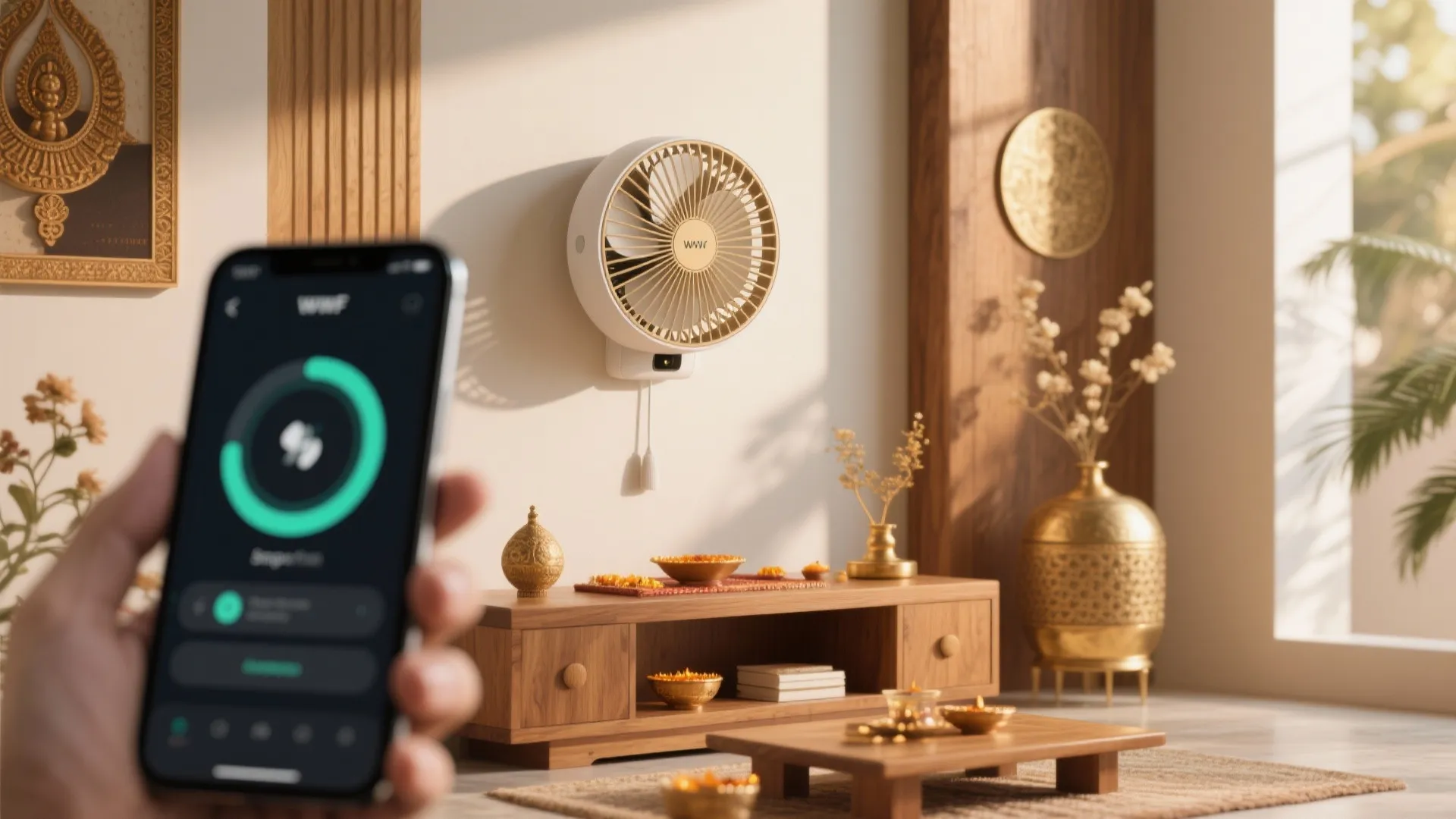 10. Smart App-Controlled Fans