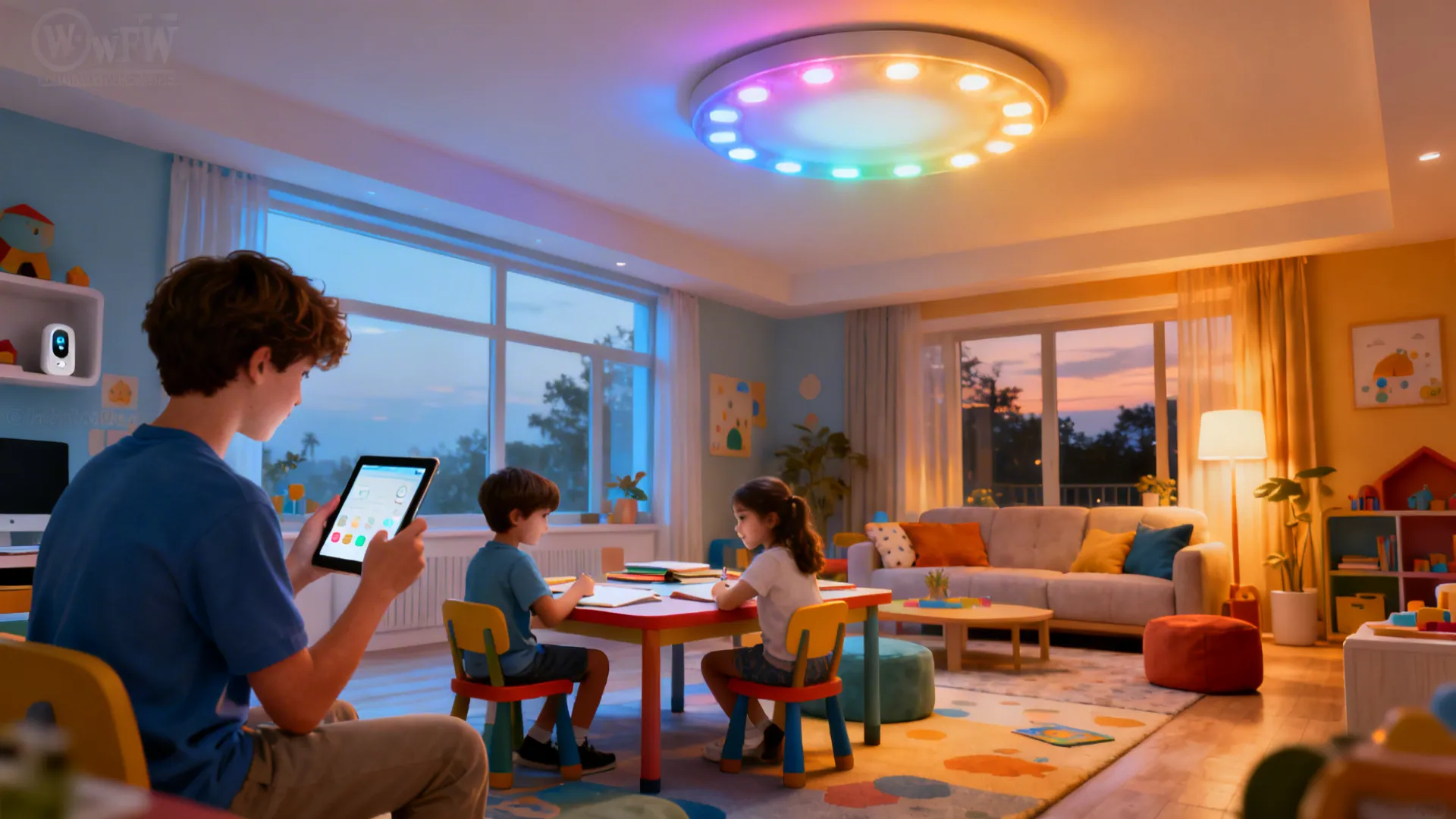 5. Smart RGB Ceiling Lights