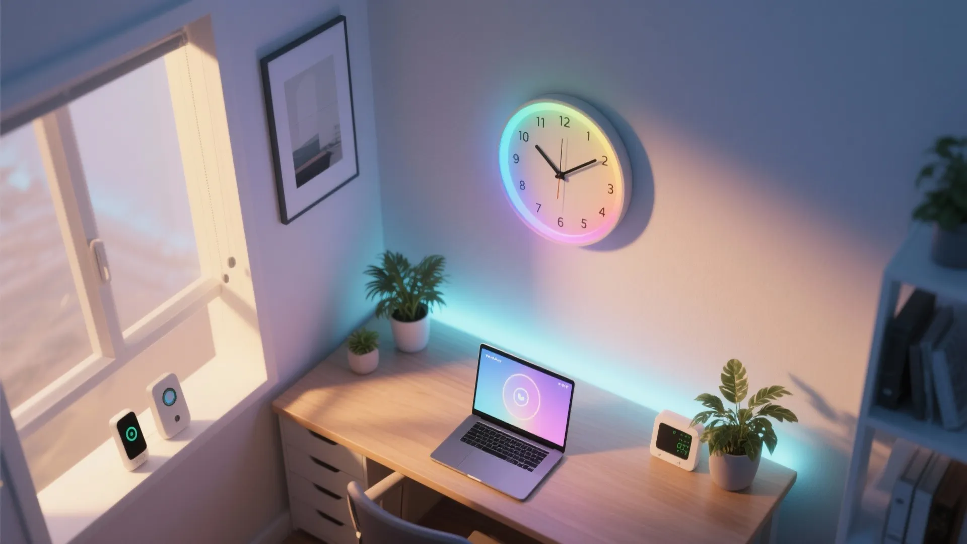 3. Smart LED Ring Clock