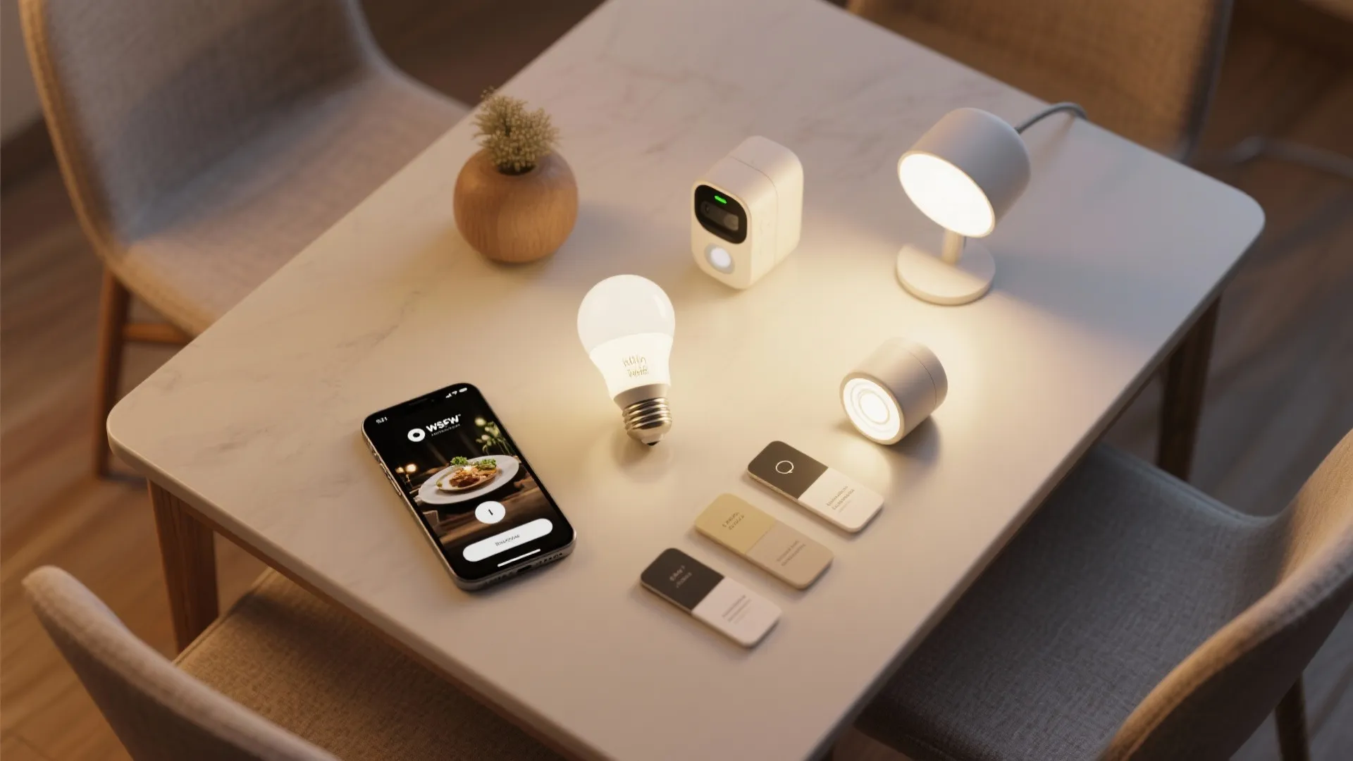 5. Small smart touches: scenes, sensors, and AI suggestions