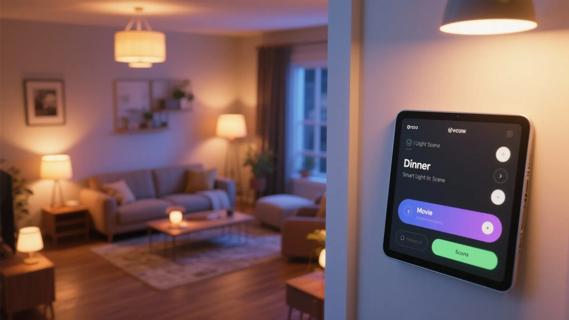 5. Smart bulbs and scene control