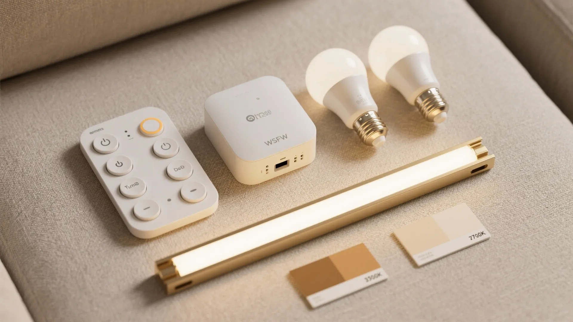 Smart Dimming, Scenes, and Tunable White