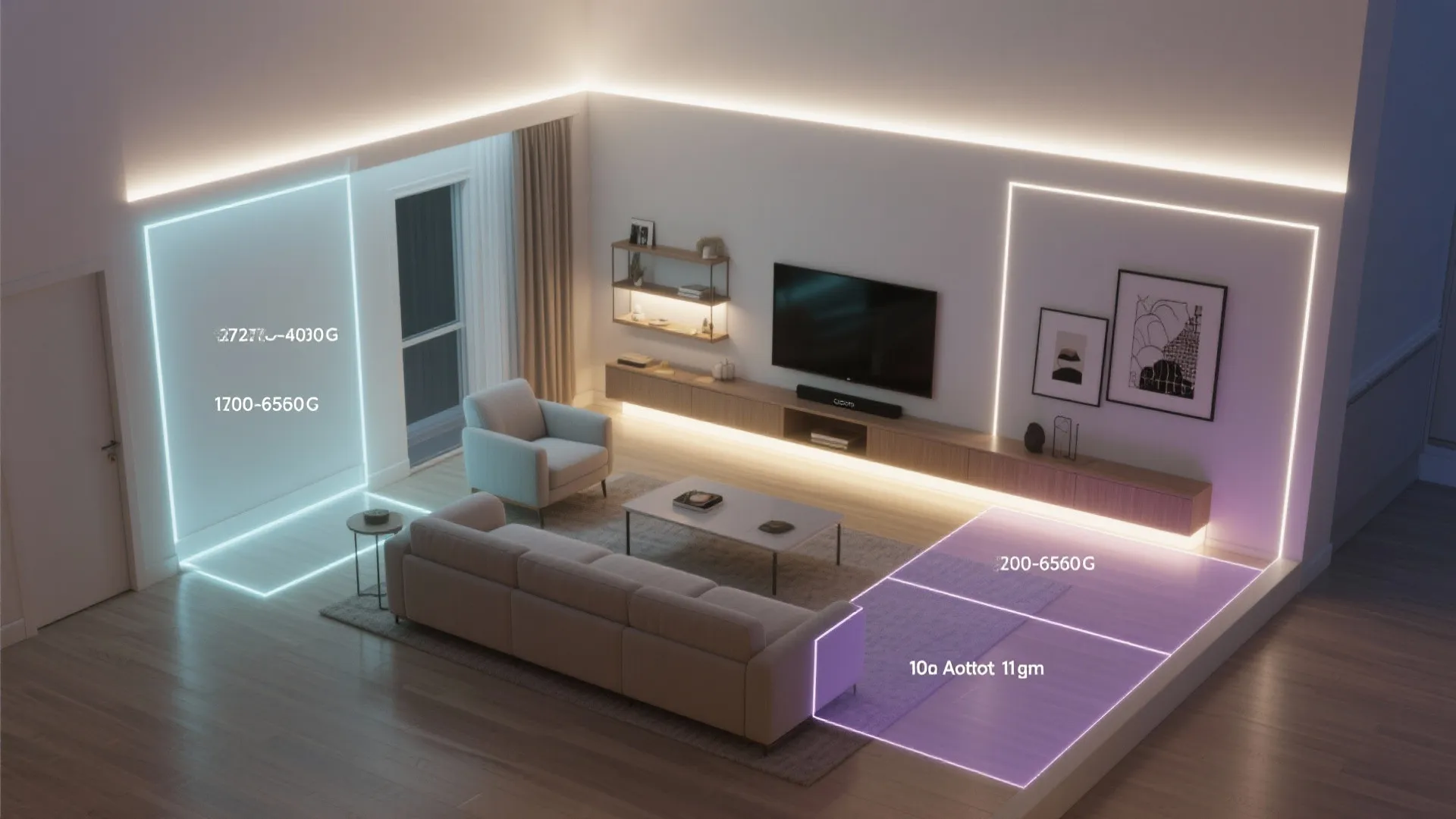 Smart Scenes: Warm-to-Cool and Motion-Assisted Layers