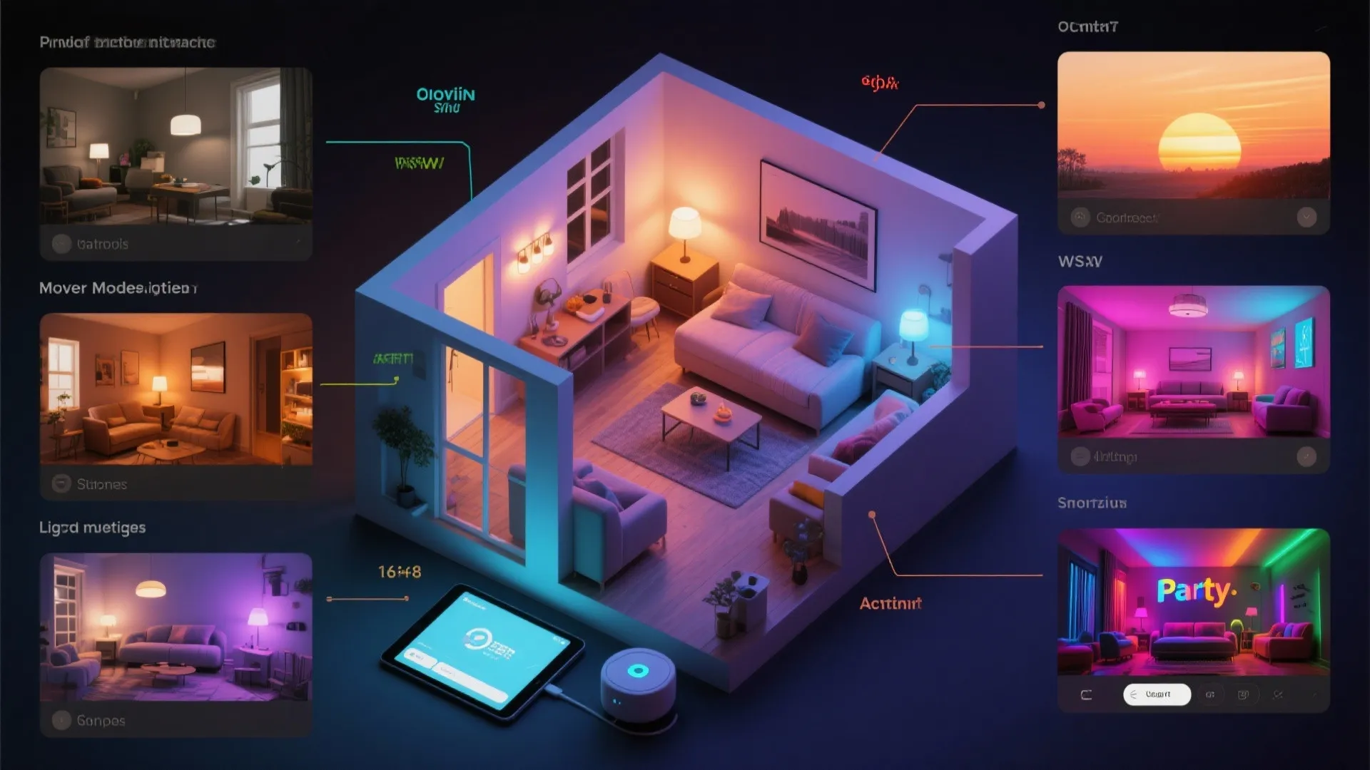 5. Dynamic Scenes with Smart Controls