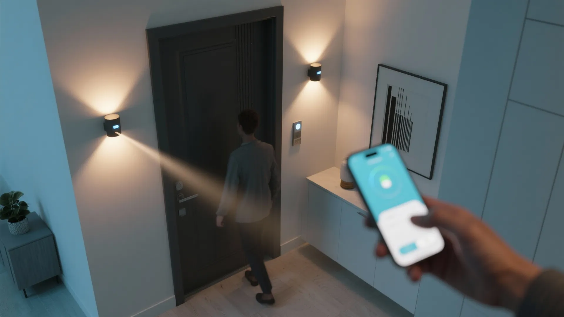 5. Motion Sensor and Smart Sconces