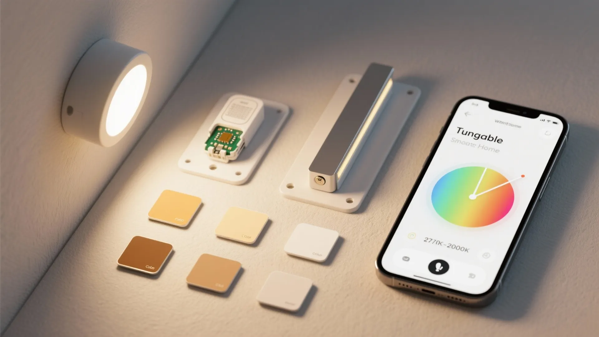 5. Integrated Smart Sconces