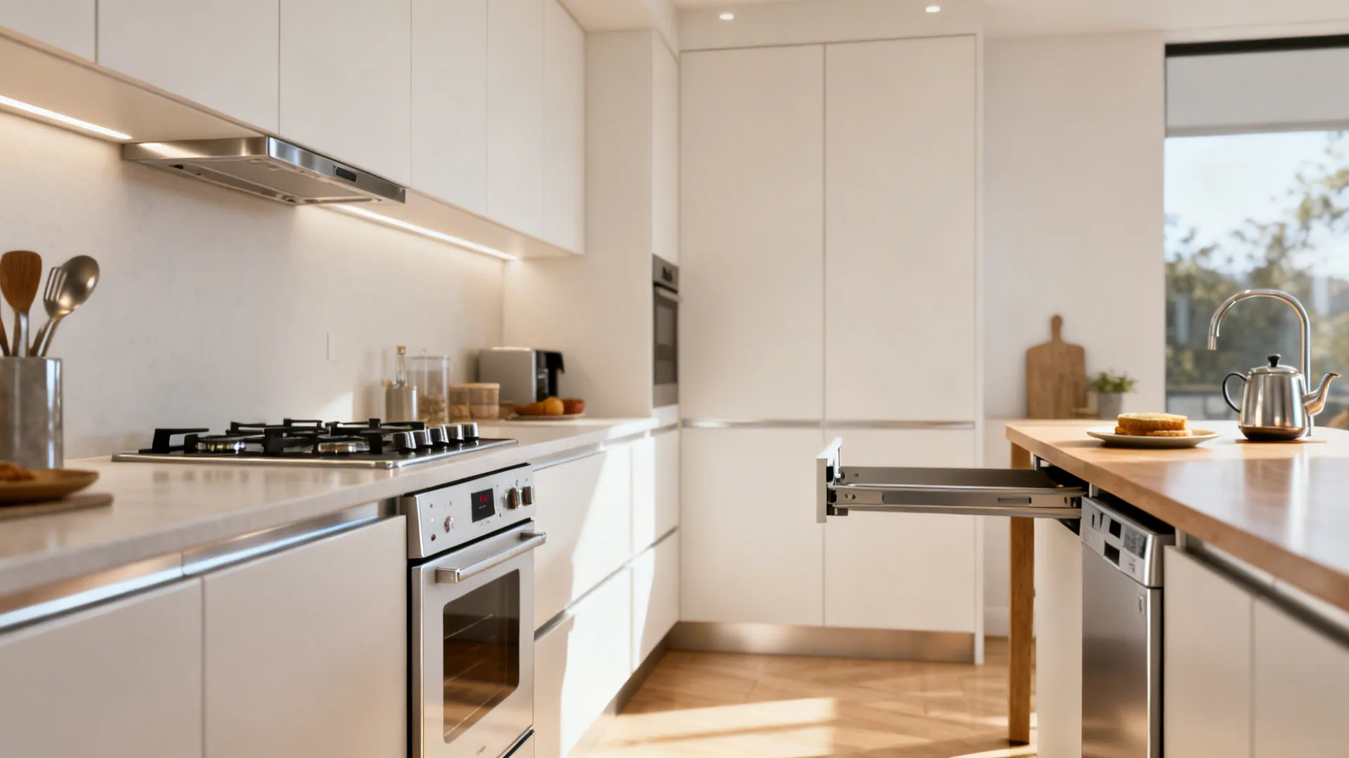 Smart, Slim Appliances and Flexible Furnitures