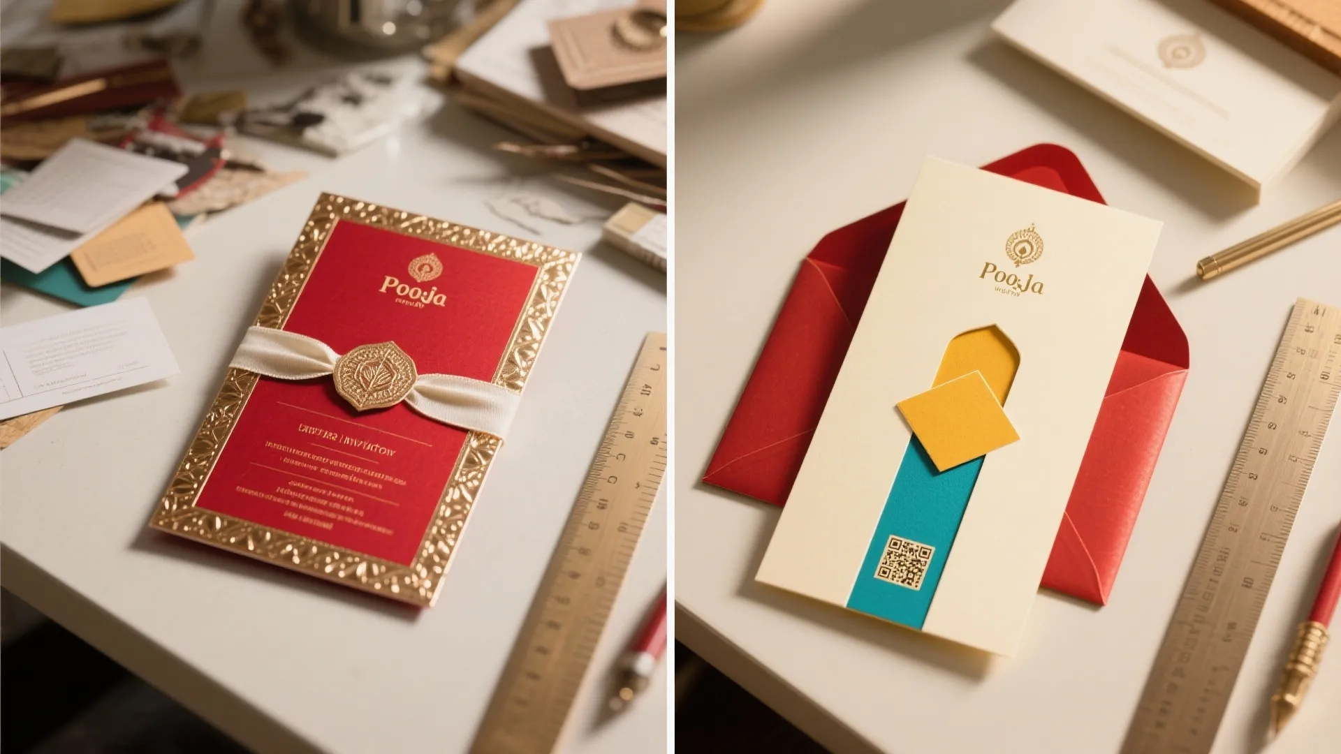 5) Smart Small-Format Layouts, QR Aids, and Keepsake Shapes