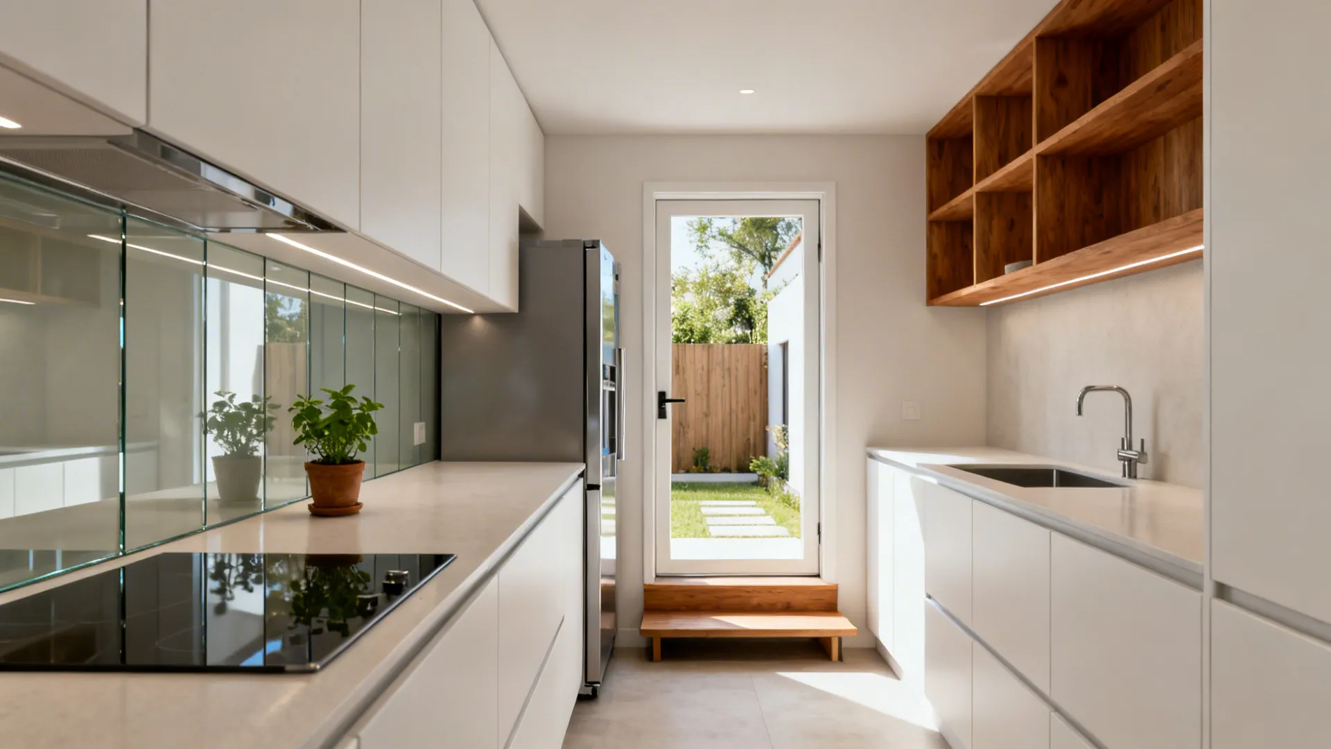 5 Small Kitchen Design Ideas with Outdoor-Friendly Flow