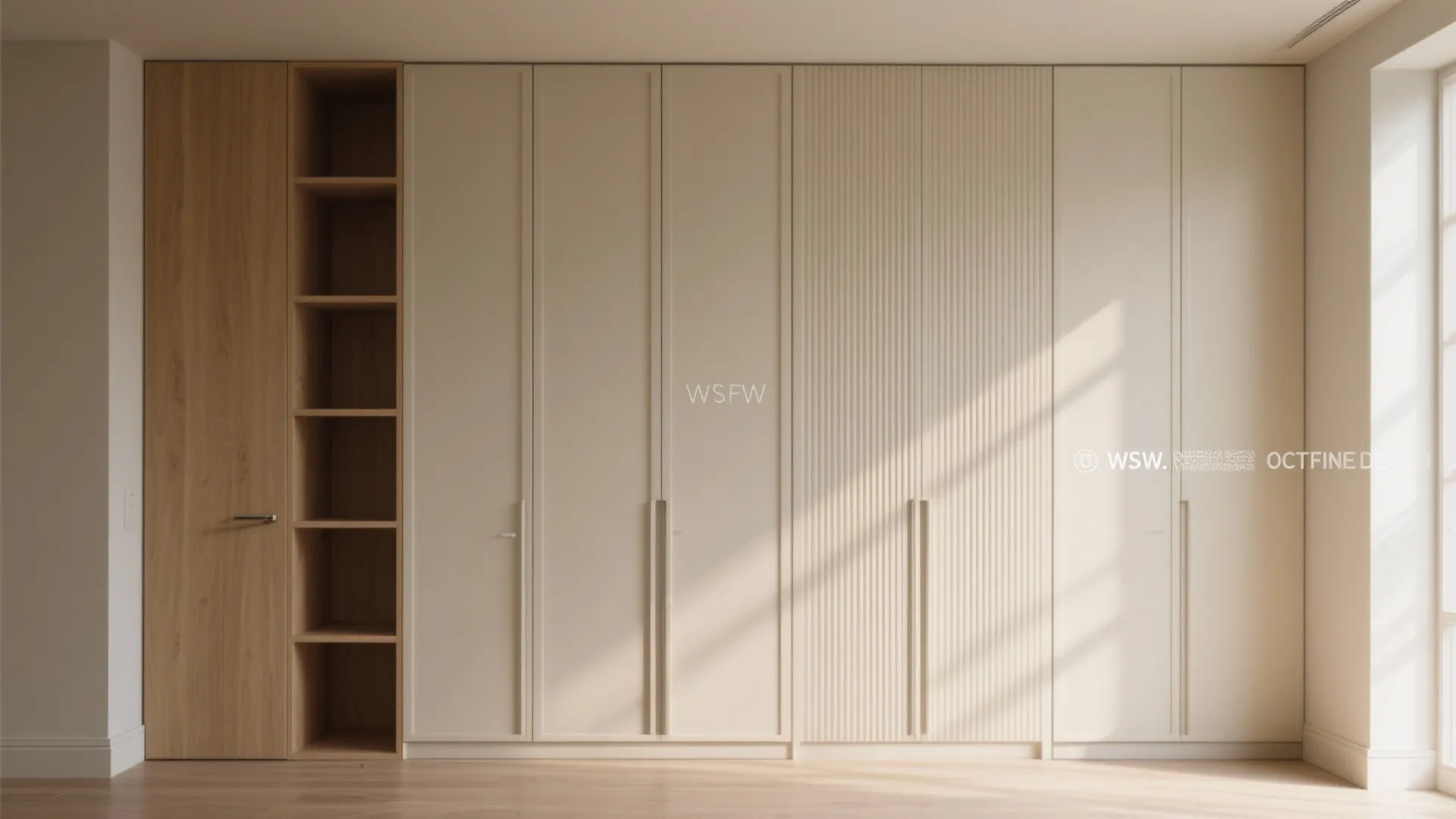 Idea 4: Smart storage panels that hide the everyday