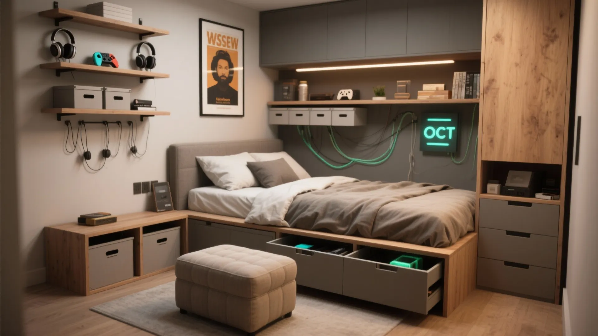 5. Smart Storage and Multi-Use Pieces