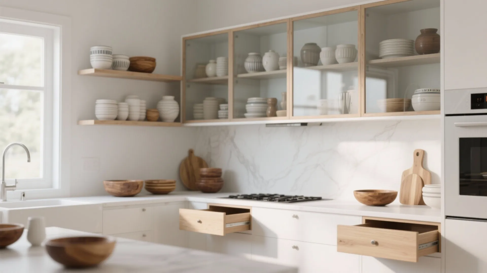 3. Smart storage that stays visible