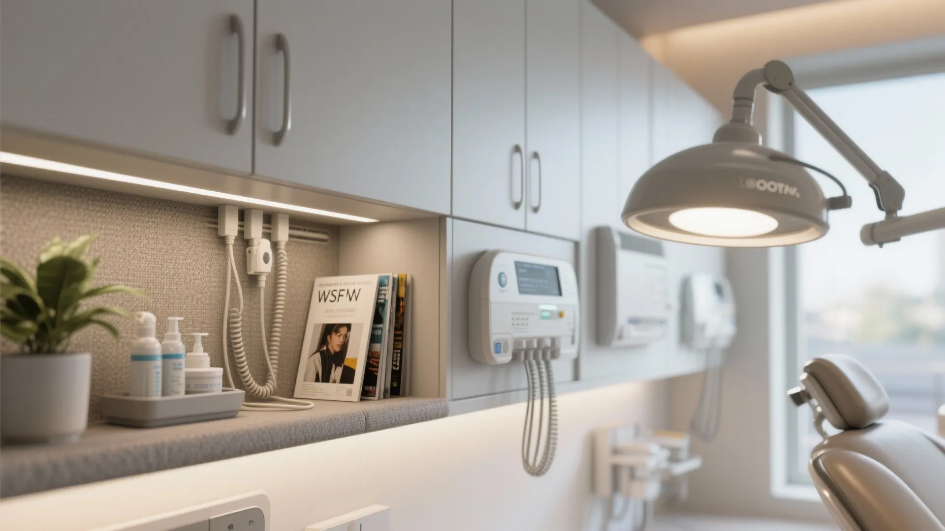 Smart storage, integrated equipment and layered lighting