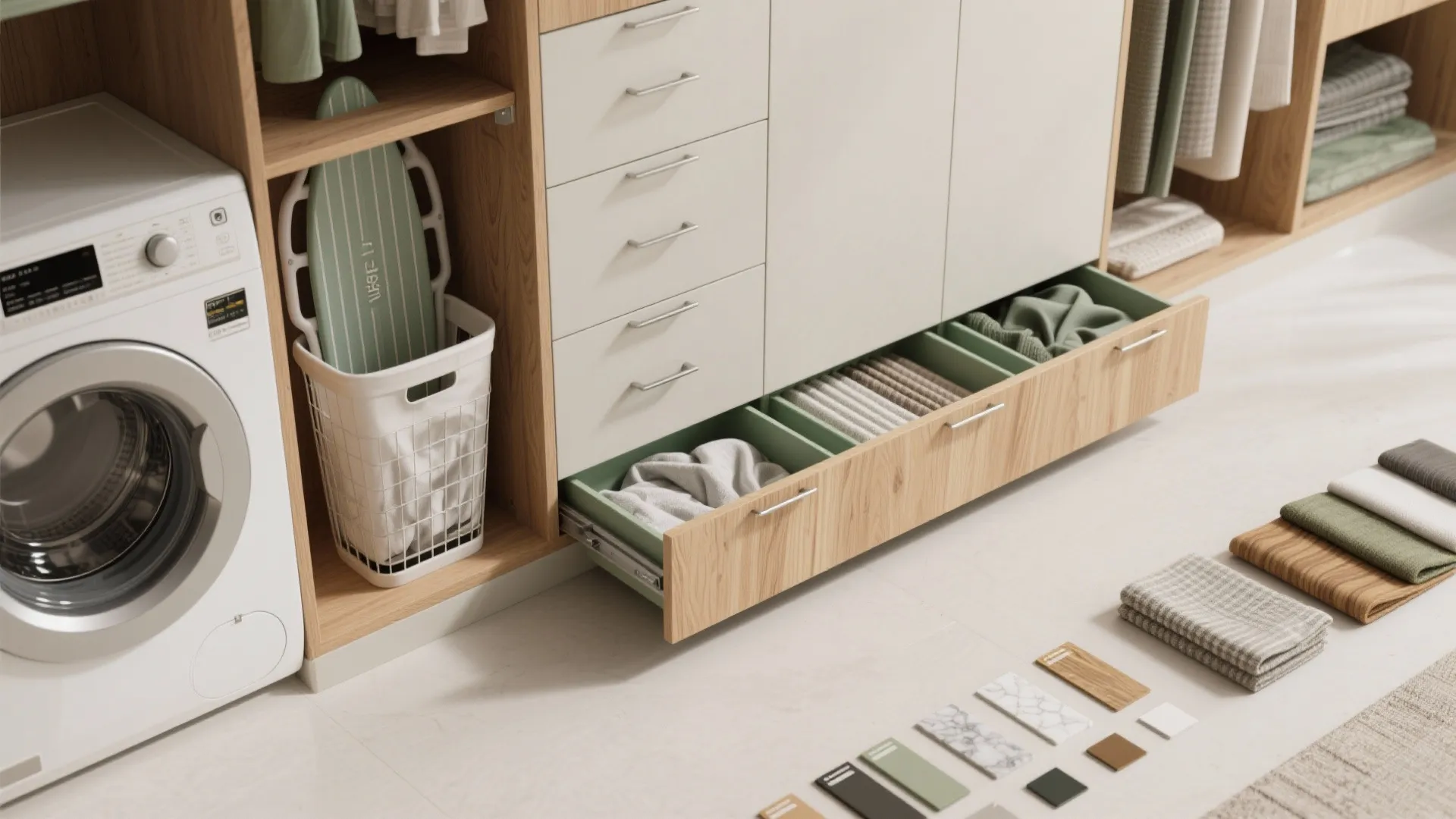 5. Smart Storage and Multi-Function Cabinets