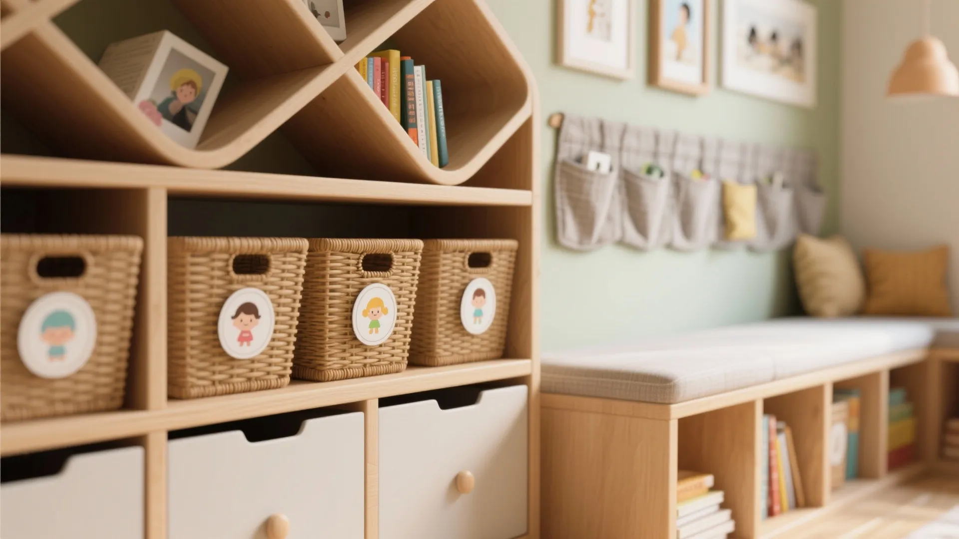 4. Creatively Sized Storage Solutions