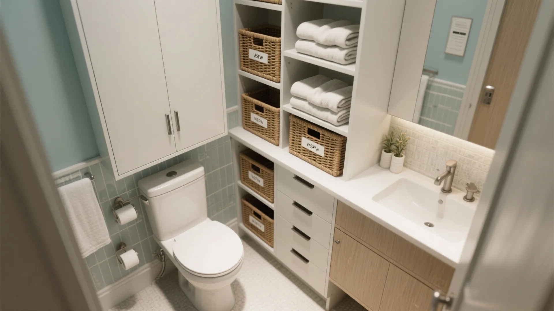 4. Smart Storage that Hides the Mess