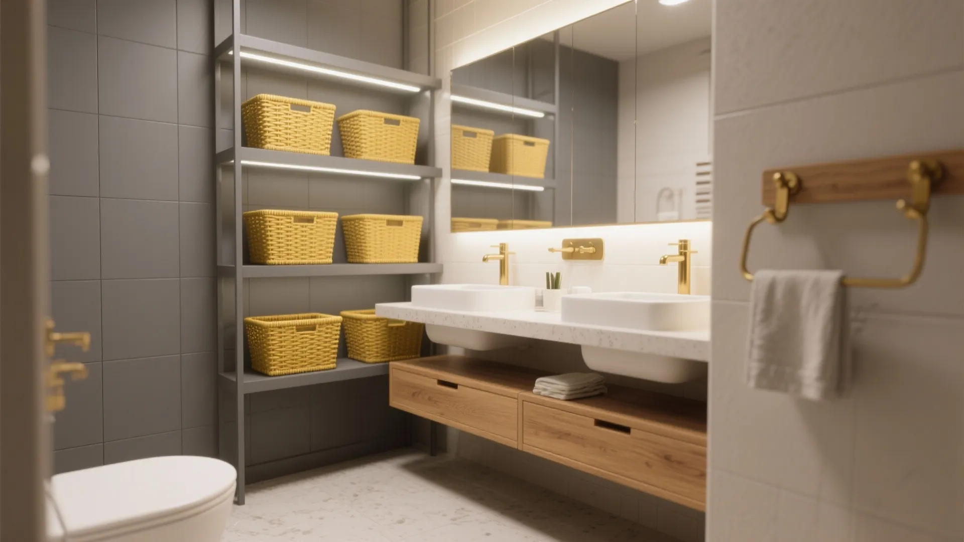 5. Smart Storage and Lighting