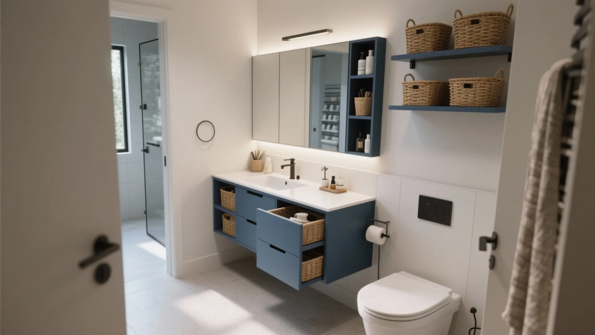 4. Smart Storage That Hides the Chaos