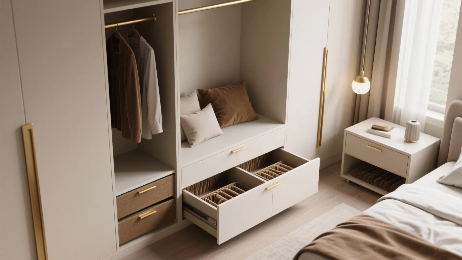 5. Smart Storage with Couture Details