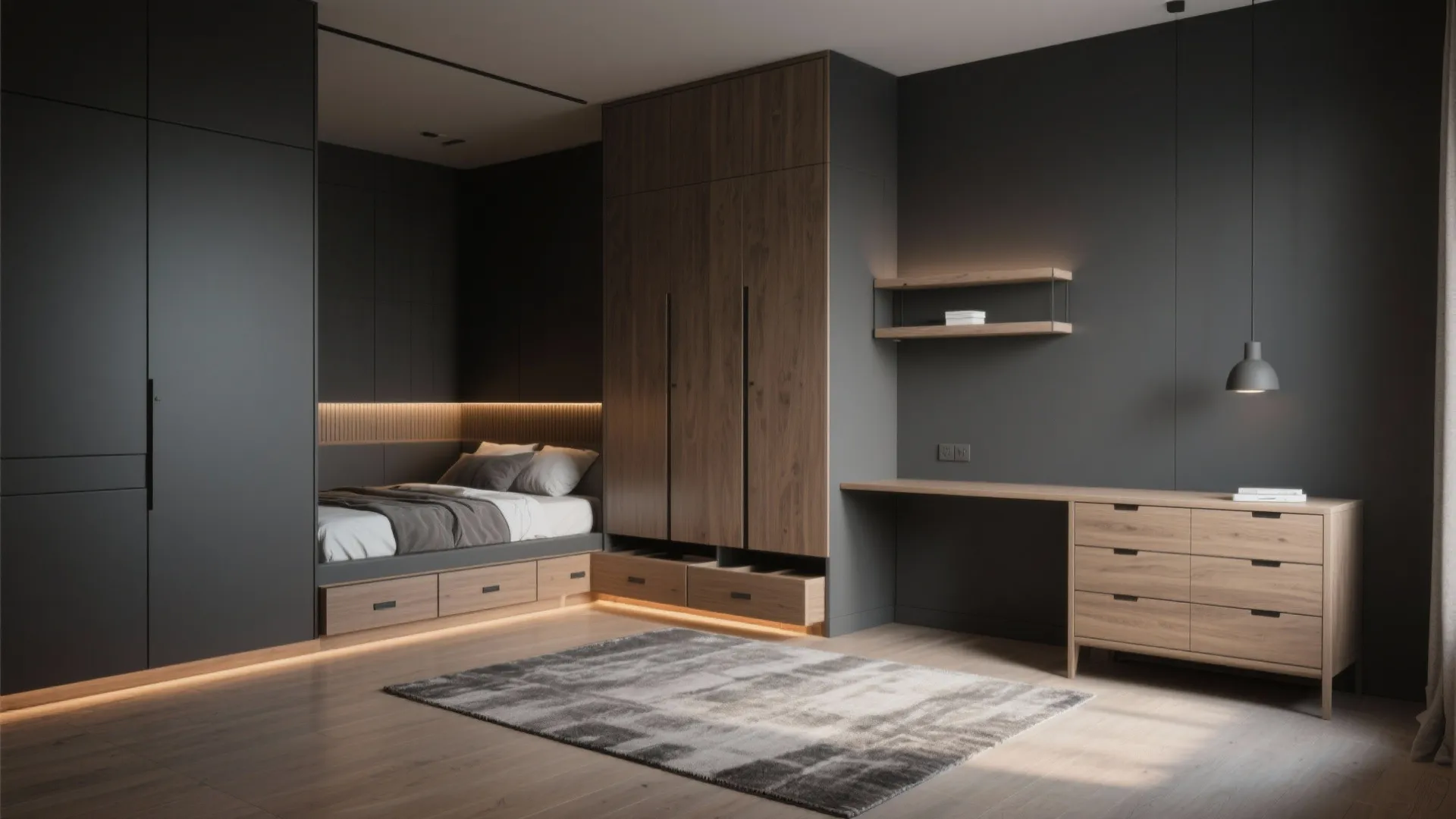 5. Smart Storage to Keep the Mood Calm