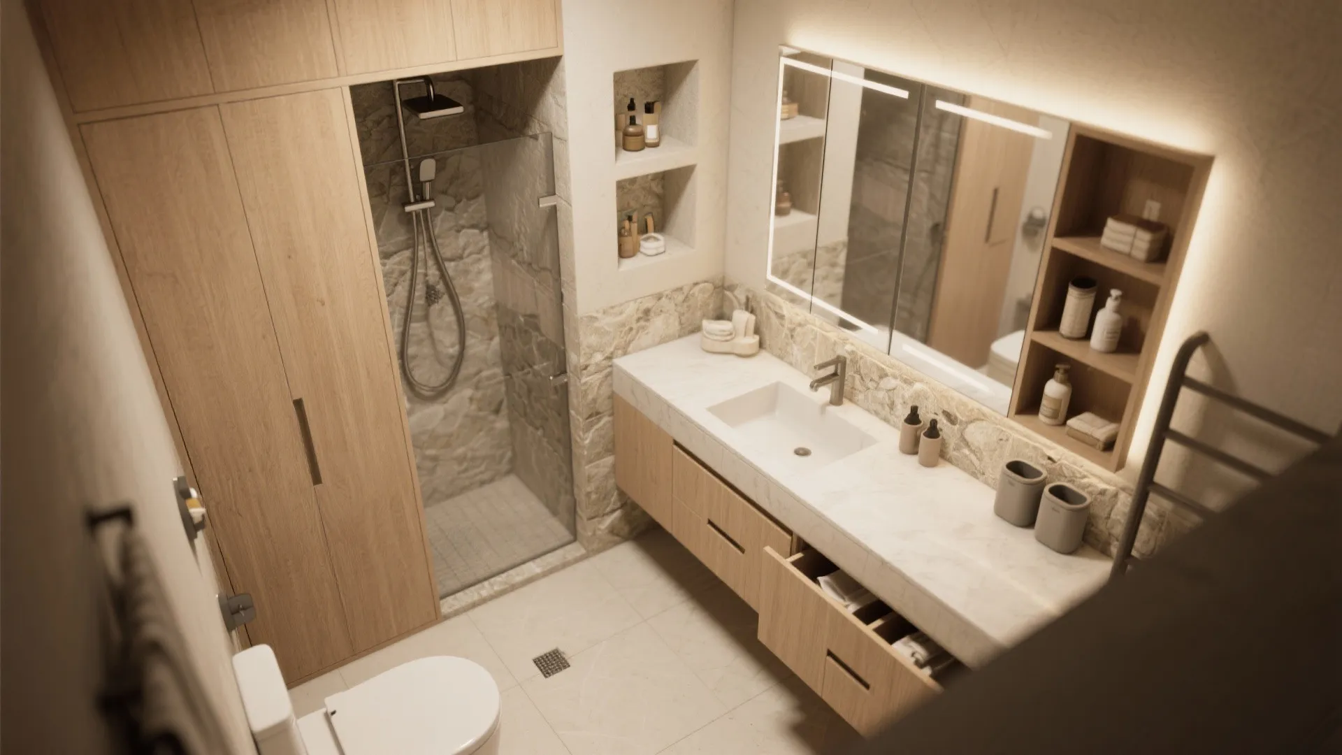 5. Smart storage disguised as design