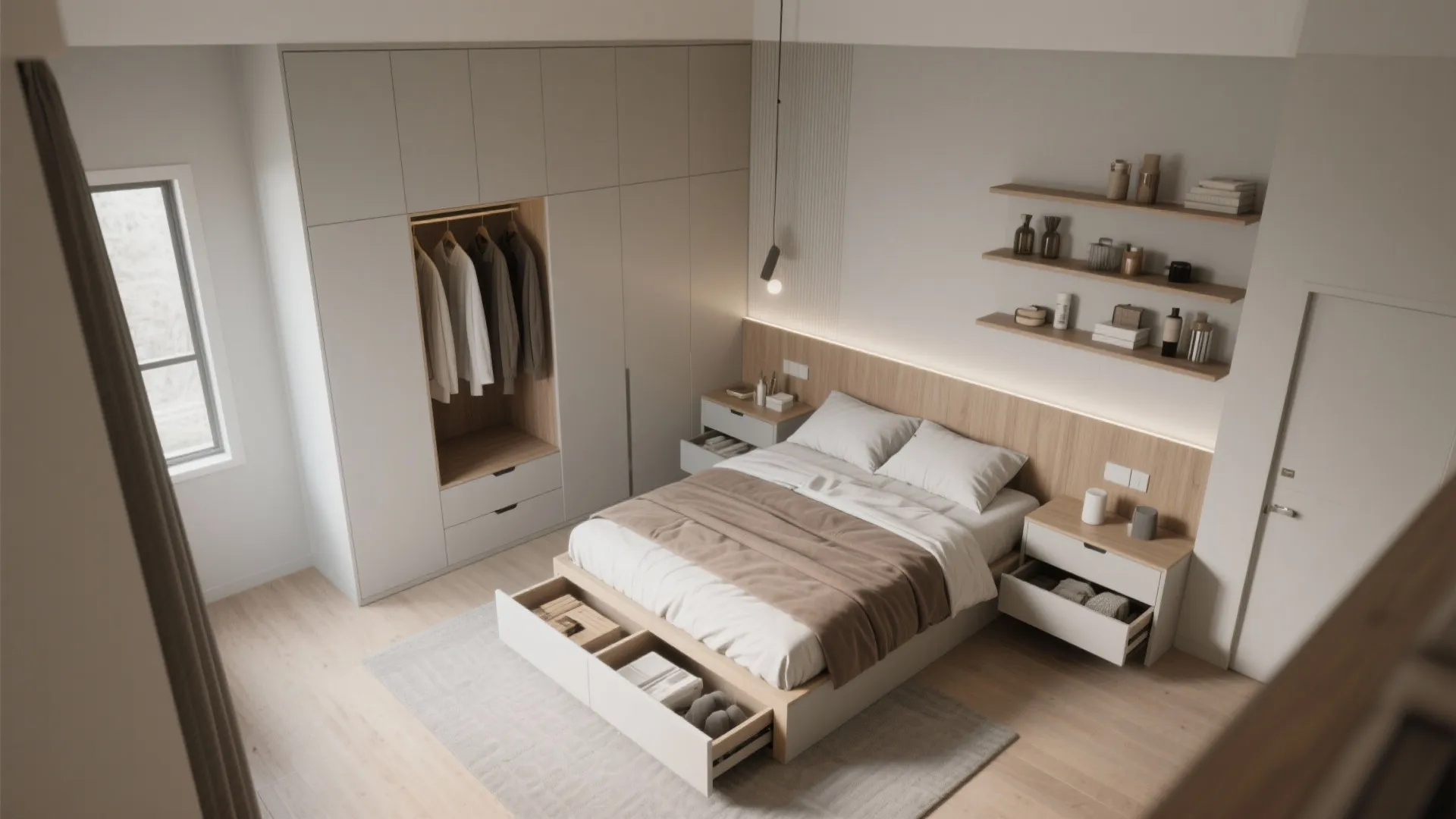 4. Smart Storage That Feels Calm