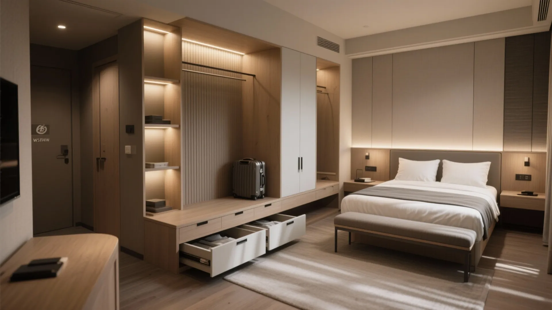 3. Smart Storage That Hides Clutter