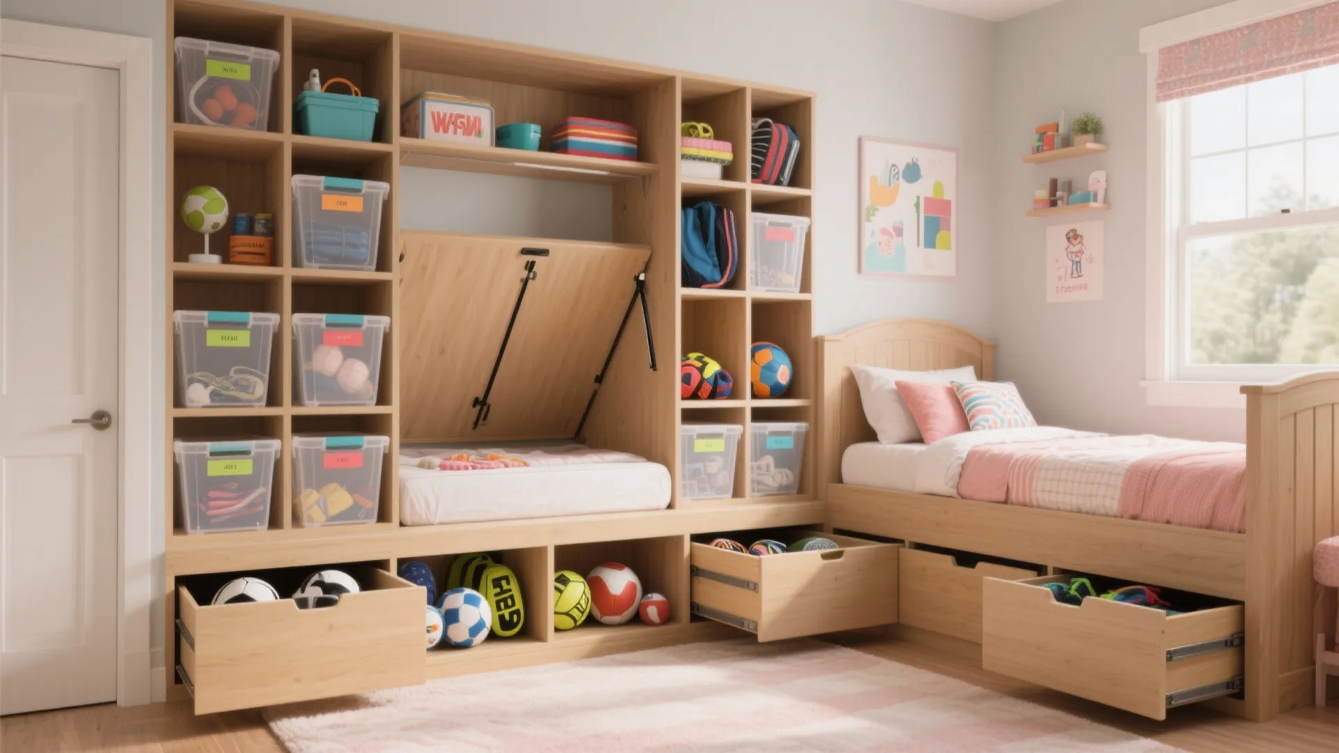 5. Smart Storage That Hides the Mess
