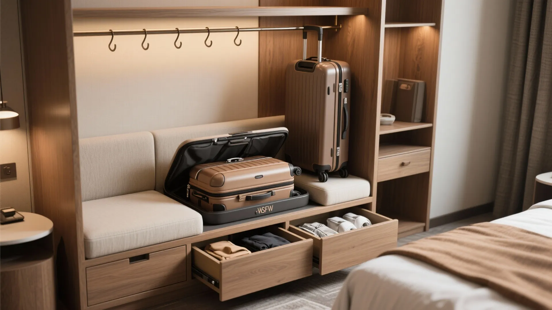 3. Maximize storage without clutter