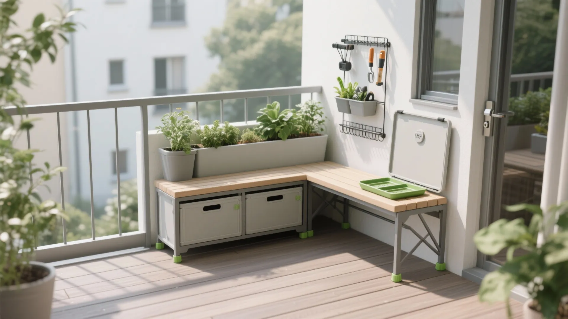 5) Smart Storage: Benches, Folding Racks, and Multi-Use Surfaces