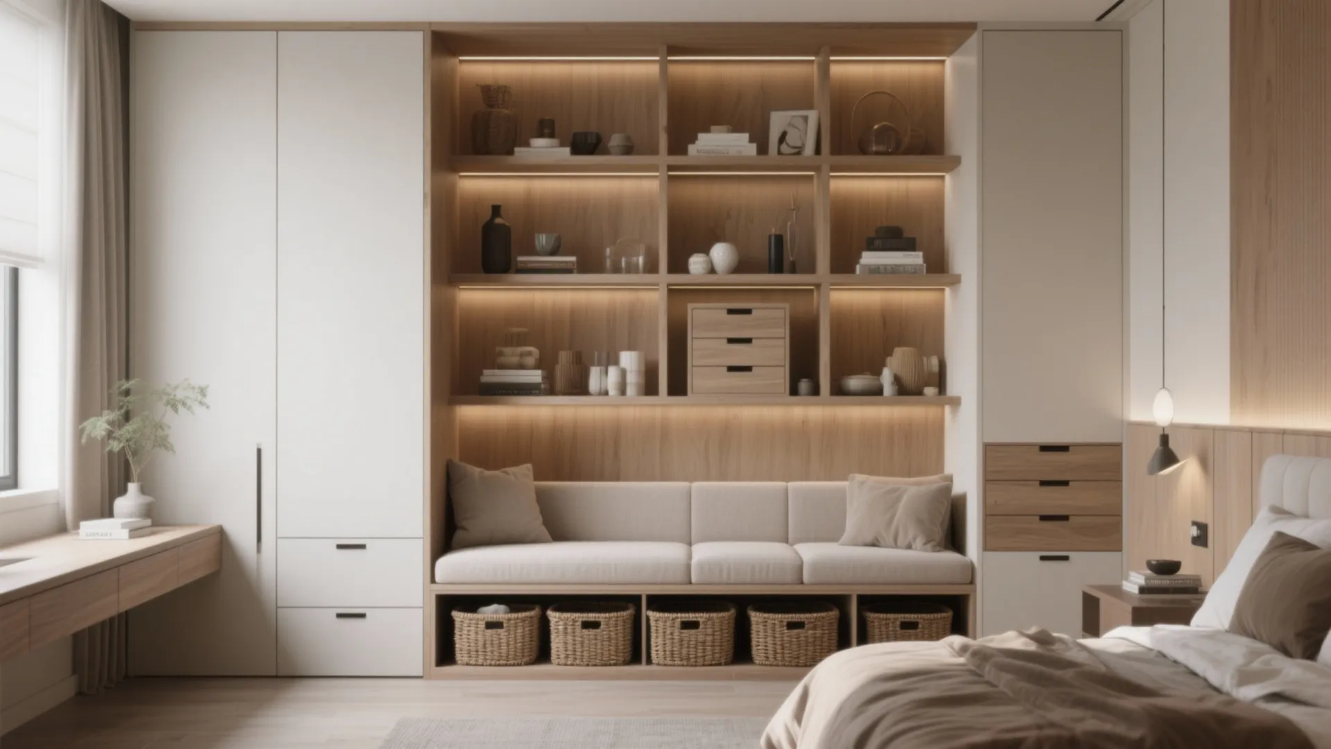 3. Use smart storage as decor