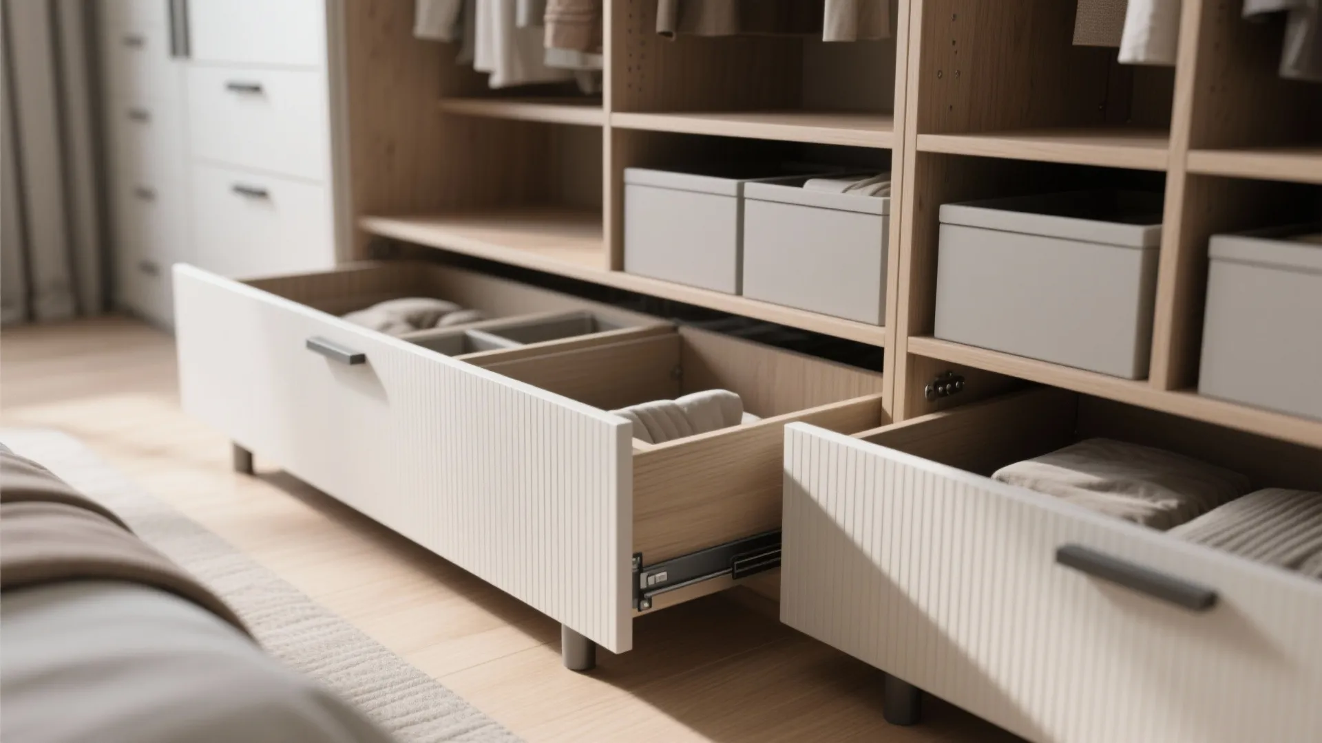 5. Smart storage: from under-bed to built-ins